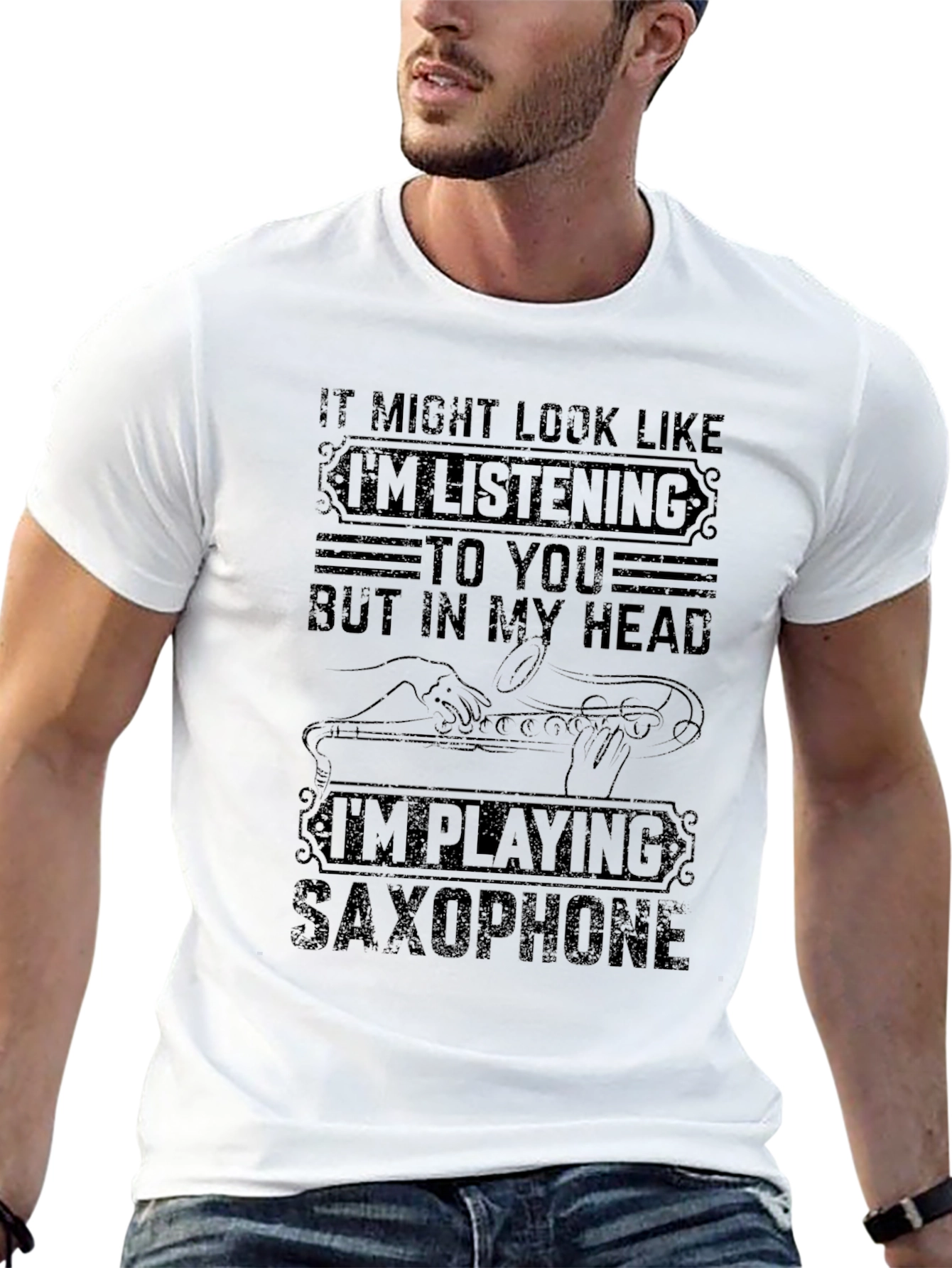 Saxophone Player T-Shirt - Im Playing Saxophone