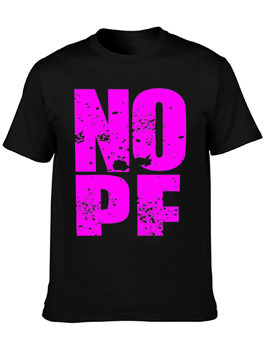 Nope Graphic Tee - Soft Cotton T-Shirt