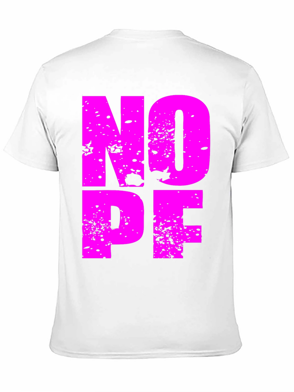 Nope Graphic Tee - Soft Cotton T-Shirt