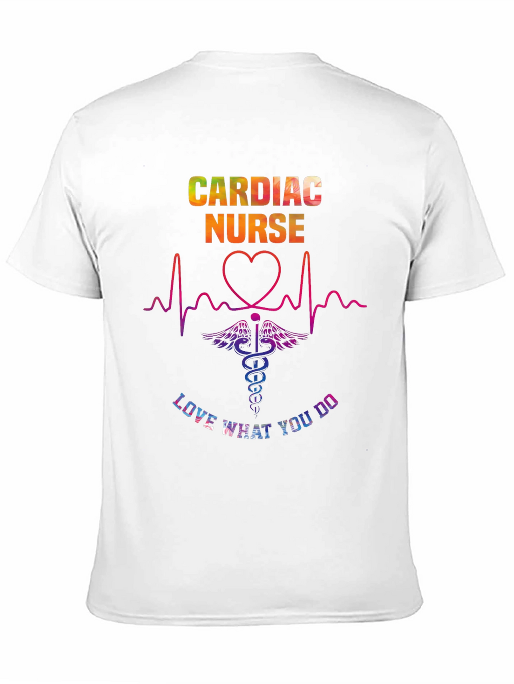 Cardiac Nurse Graphic Tee - Love What You Do!
