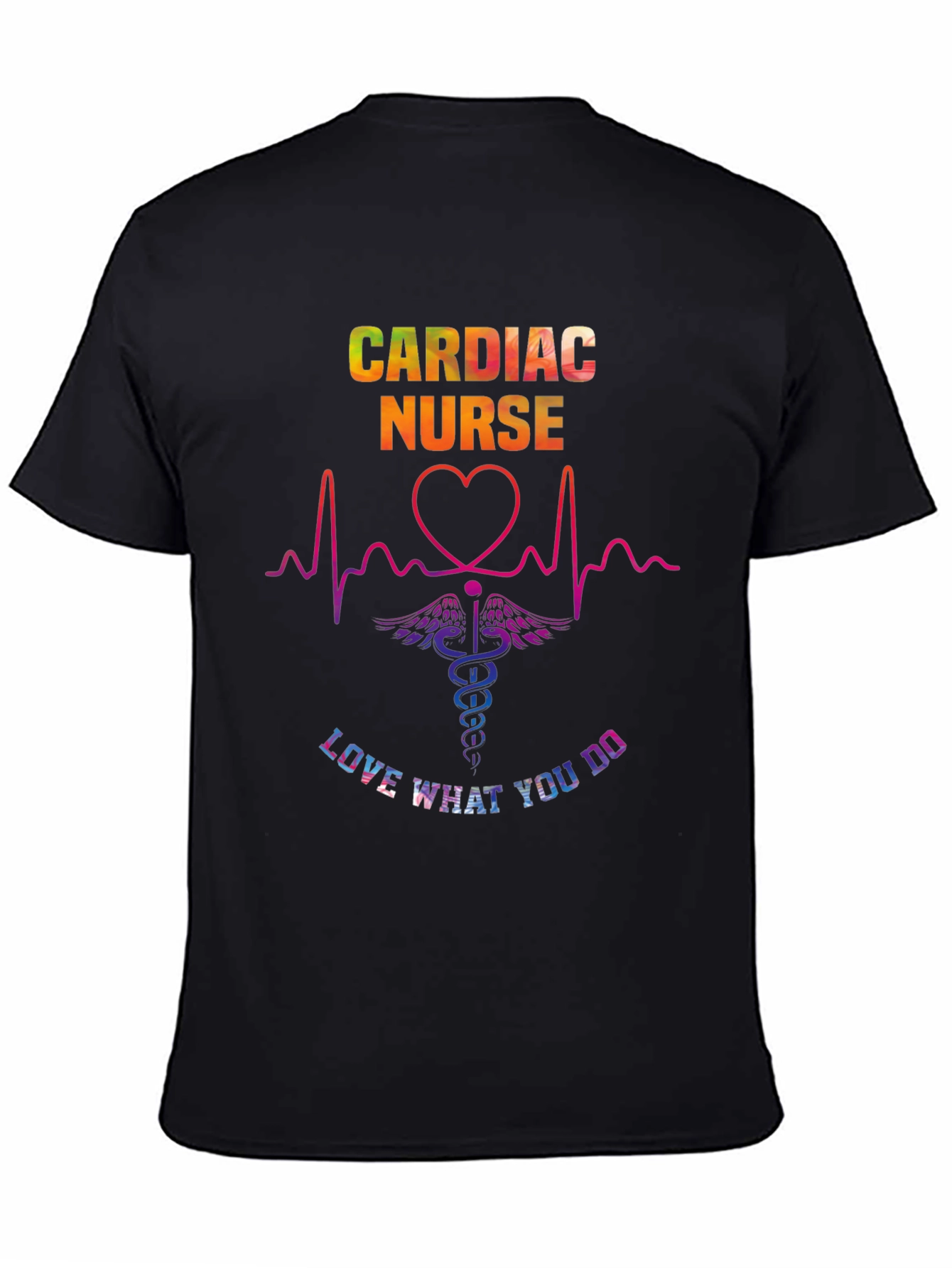 Cardiac Nurse Graphic Tee - Love What You Do!