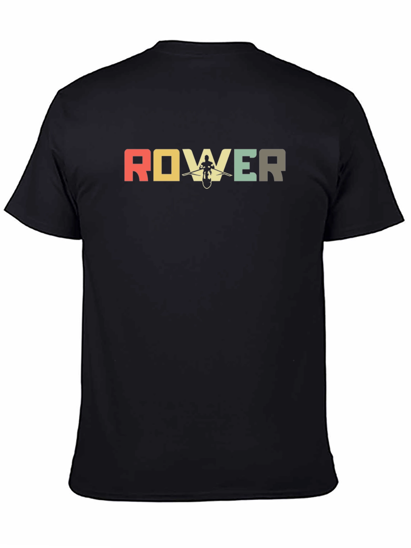 Retro Rower T-Shirt - Vintage Rowing Design