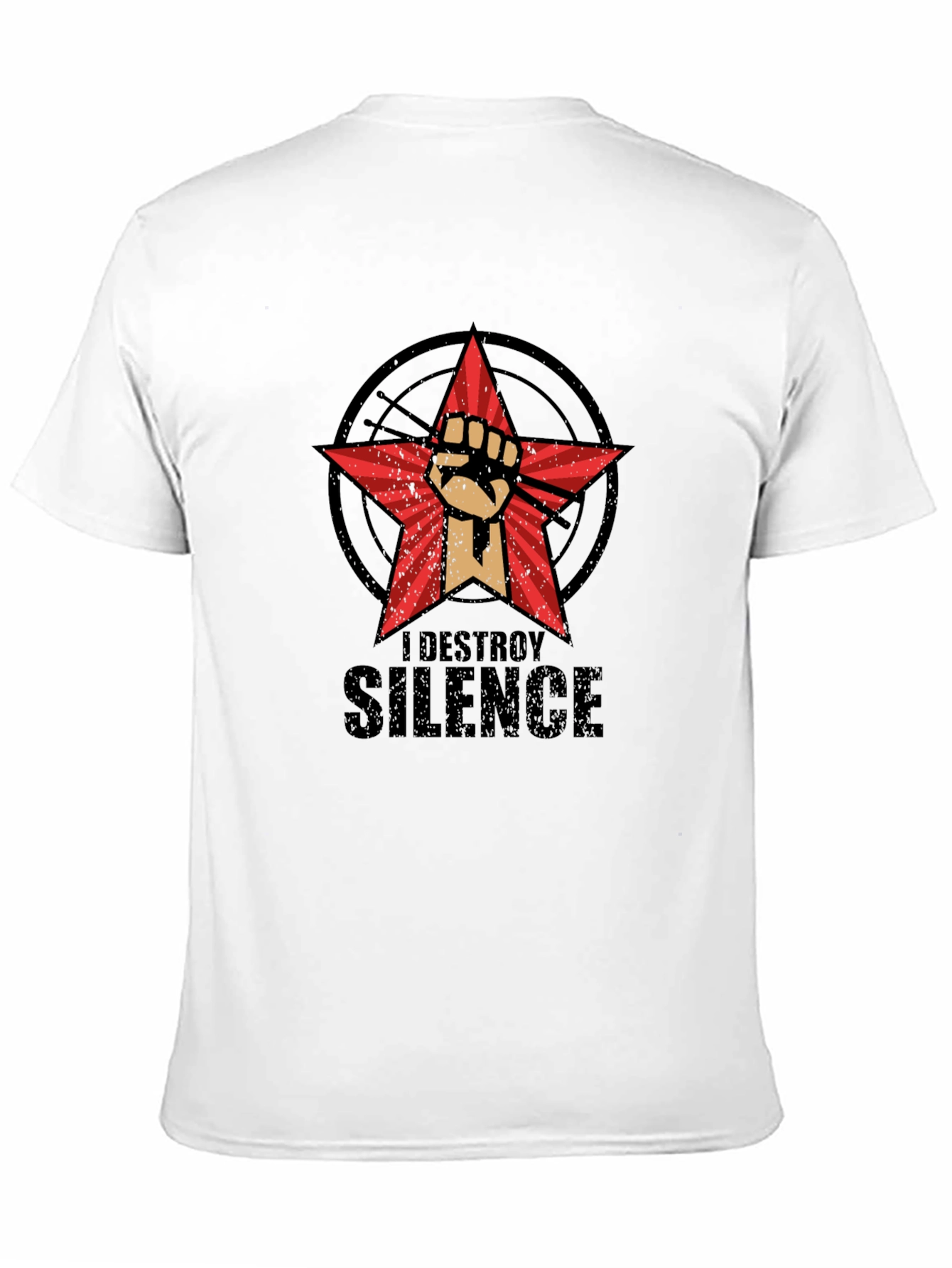 I Destroy Silence Graphic Tee