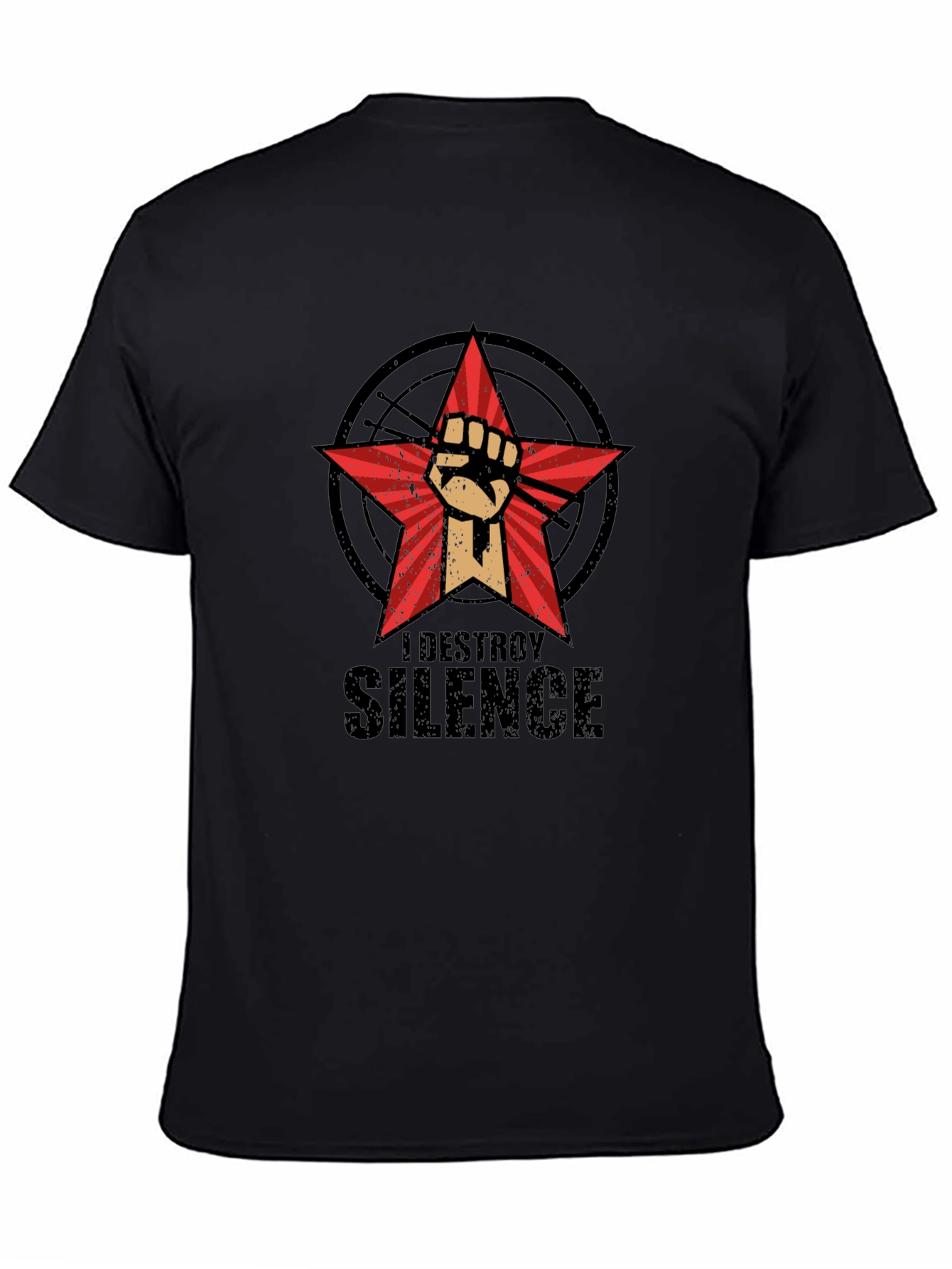 I Destroy Silence Graphic Tee