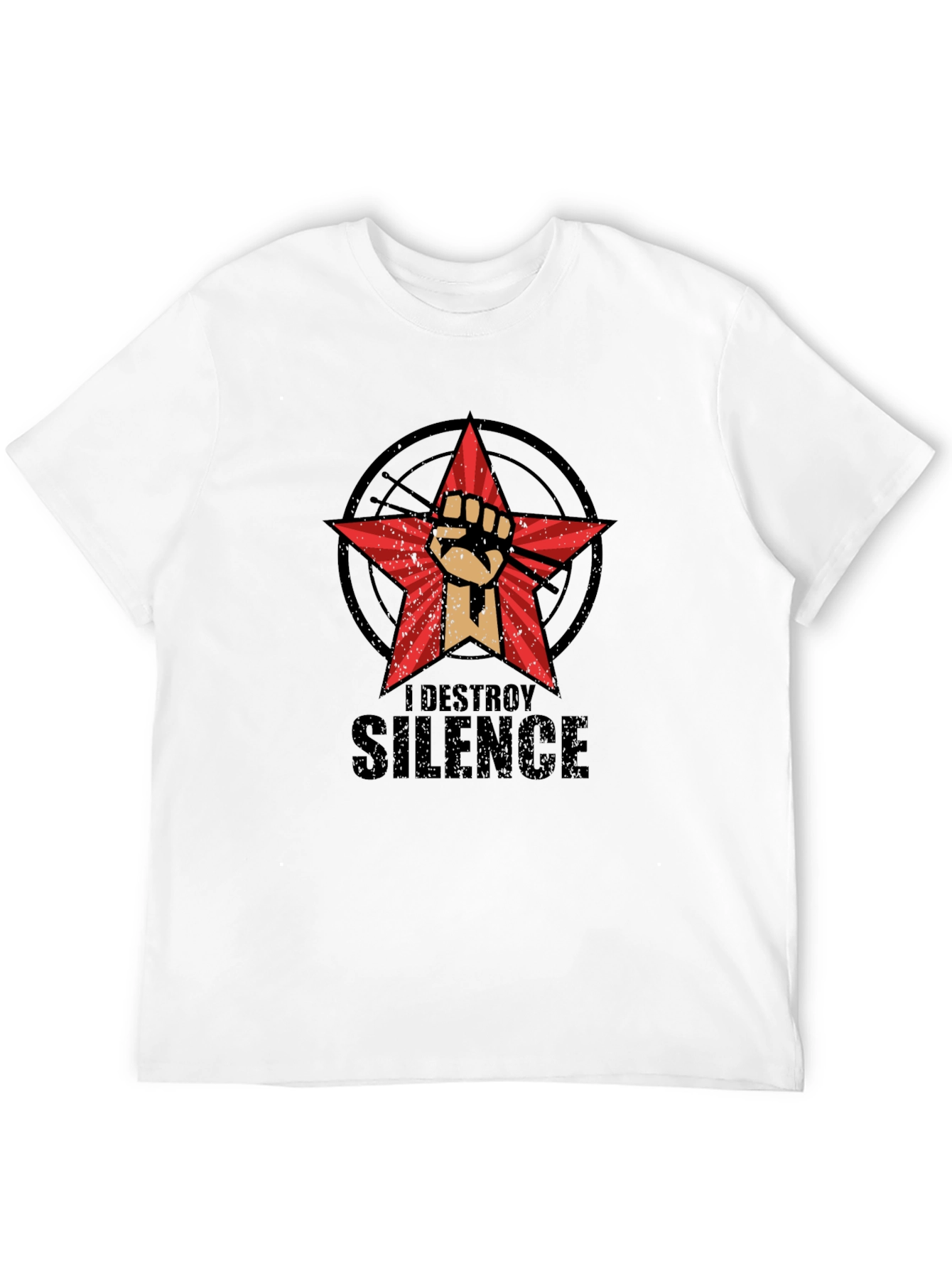 I Destroy Silence Graphic Tee