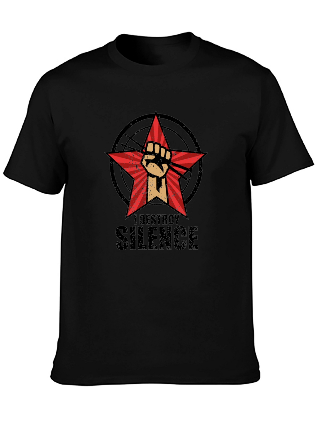 I Destroy Silence Graphic Tee