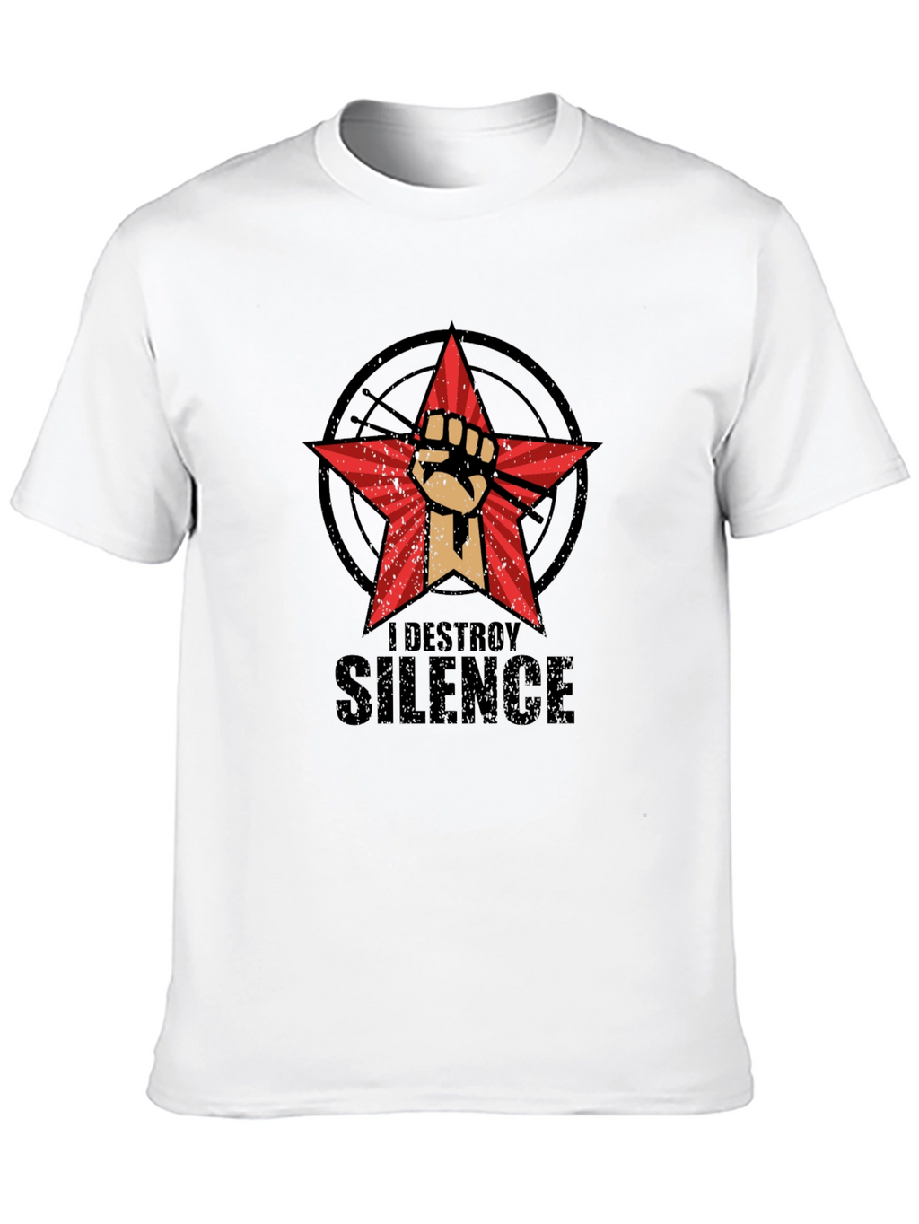 I Destroy Silence Graphic Tee