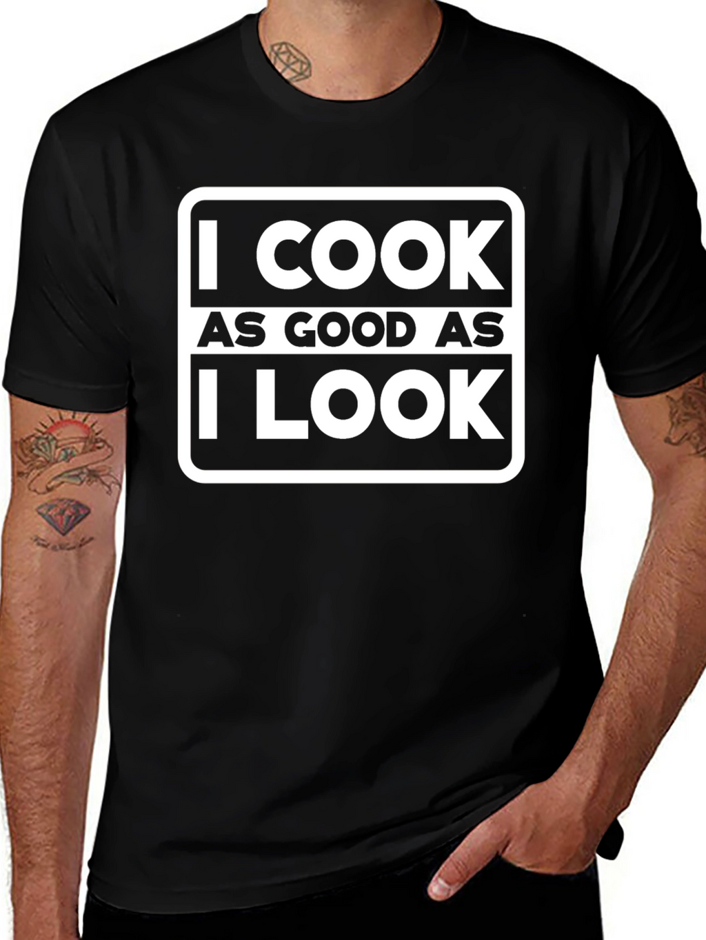 I Cook As Good As I Look Graphic Tee