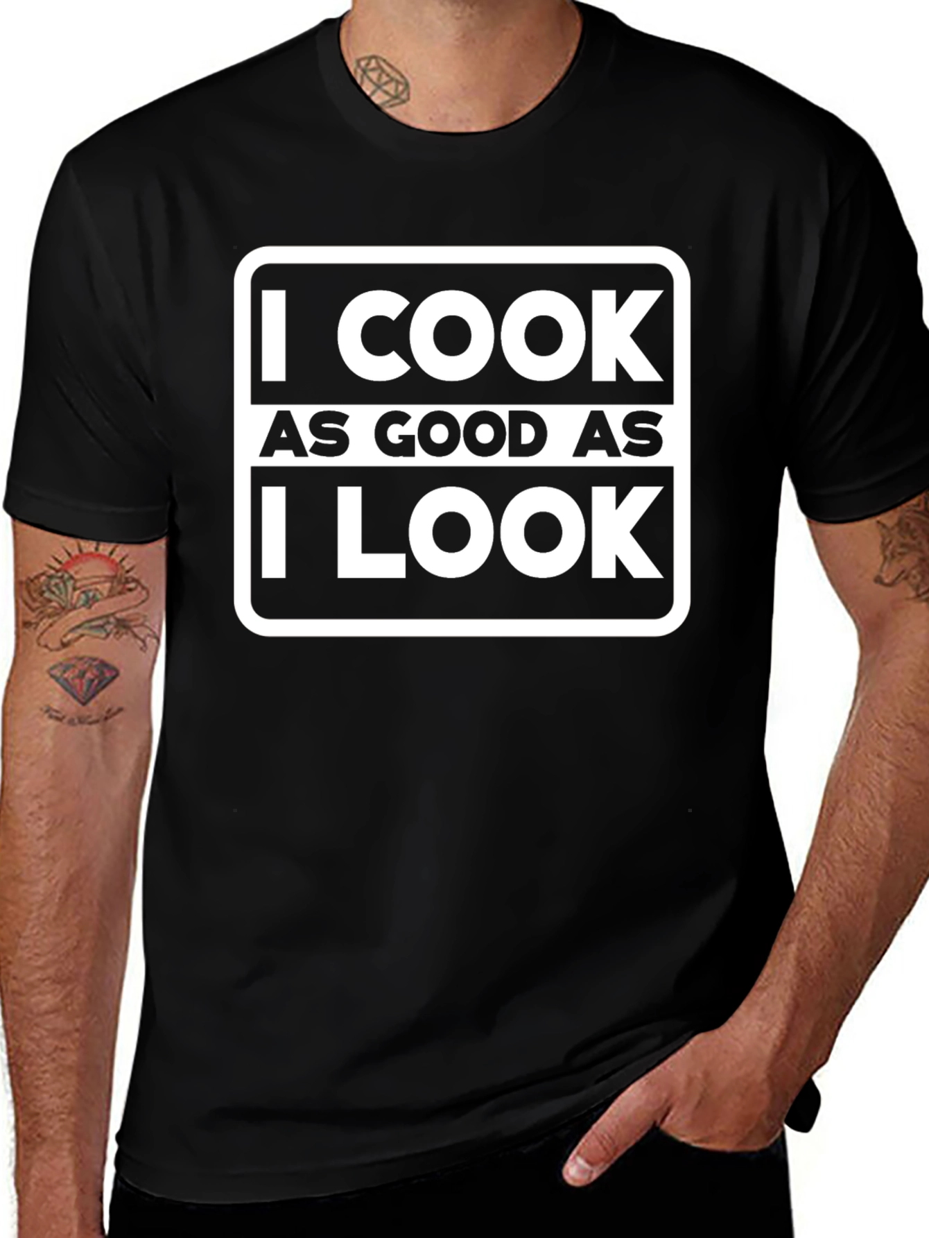 I Cook As Good As I Look Graphic Tee