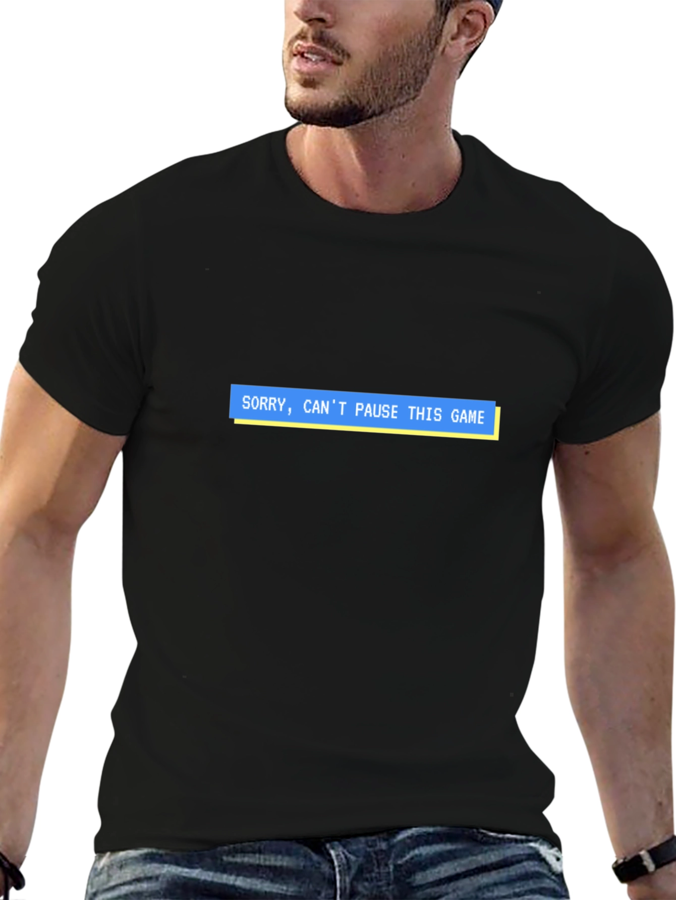 Sorry Cant Pause This Game T-Shirt
