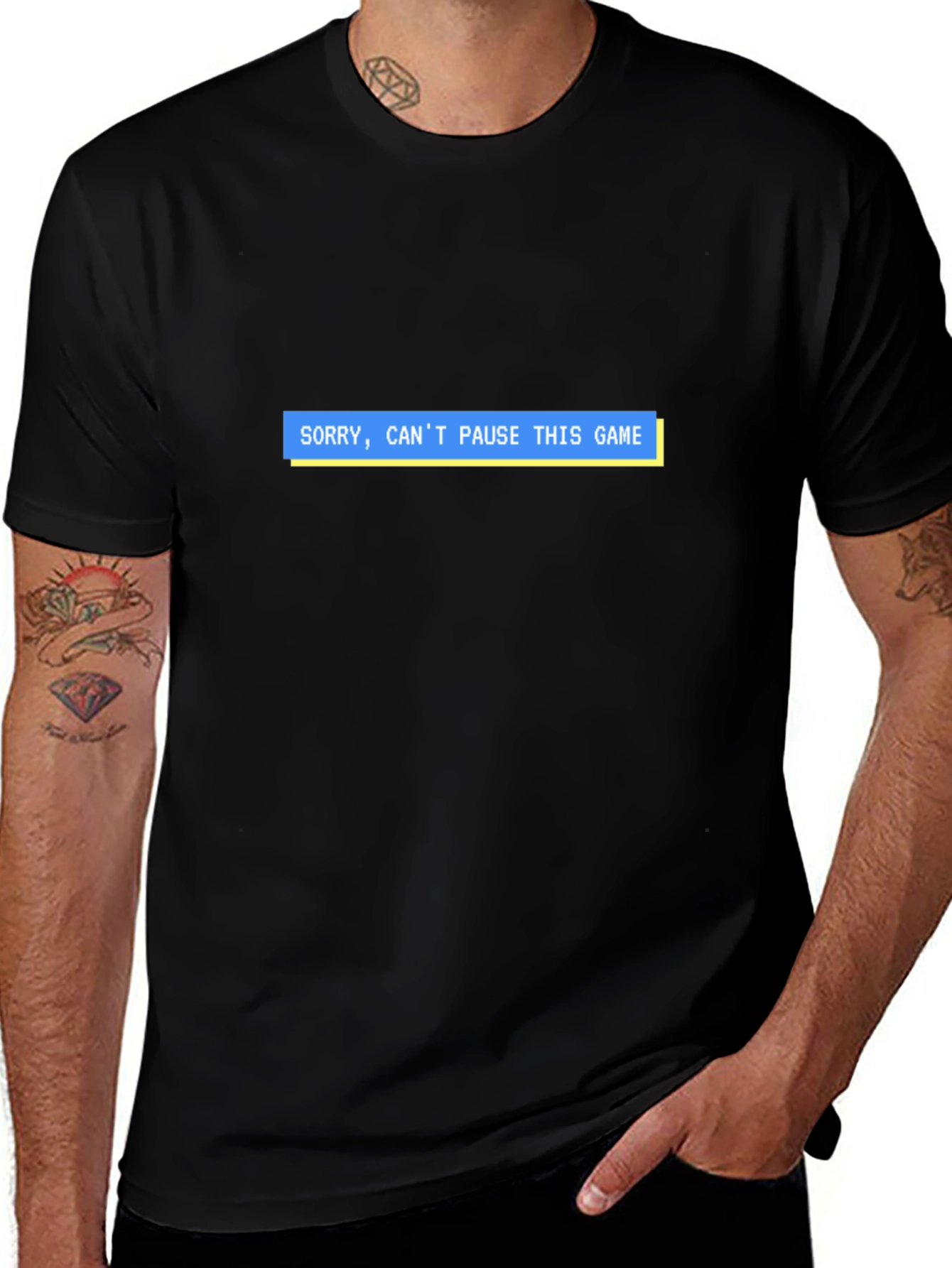 Sorry Cant Pause This Game T-Shirt