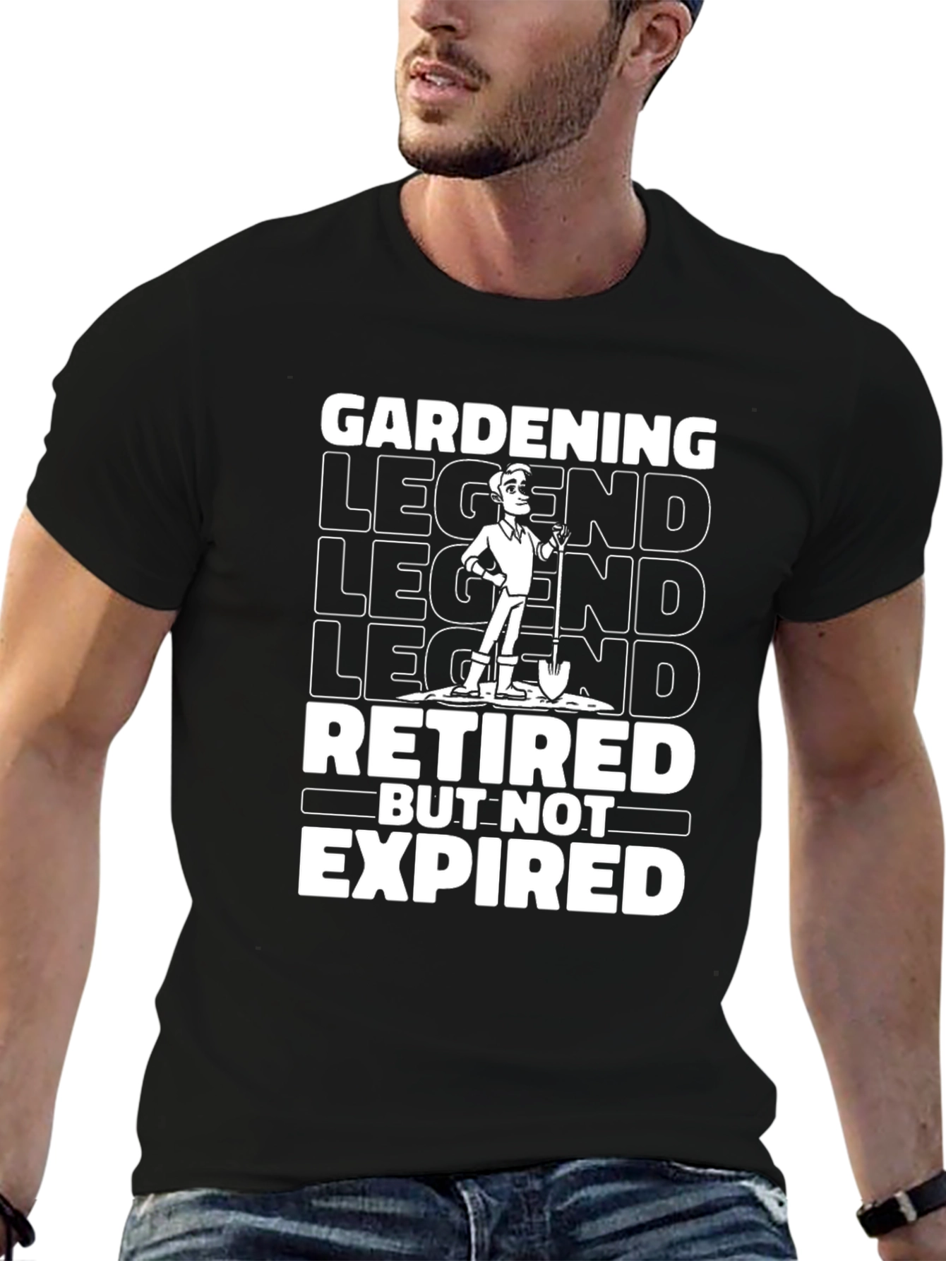 Gardening Legend T-Shirt - Retired But Not Expired
