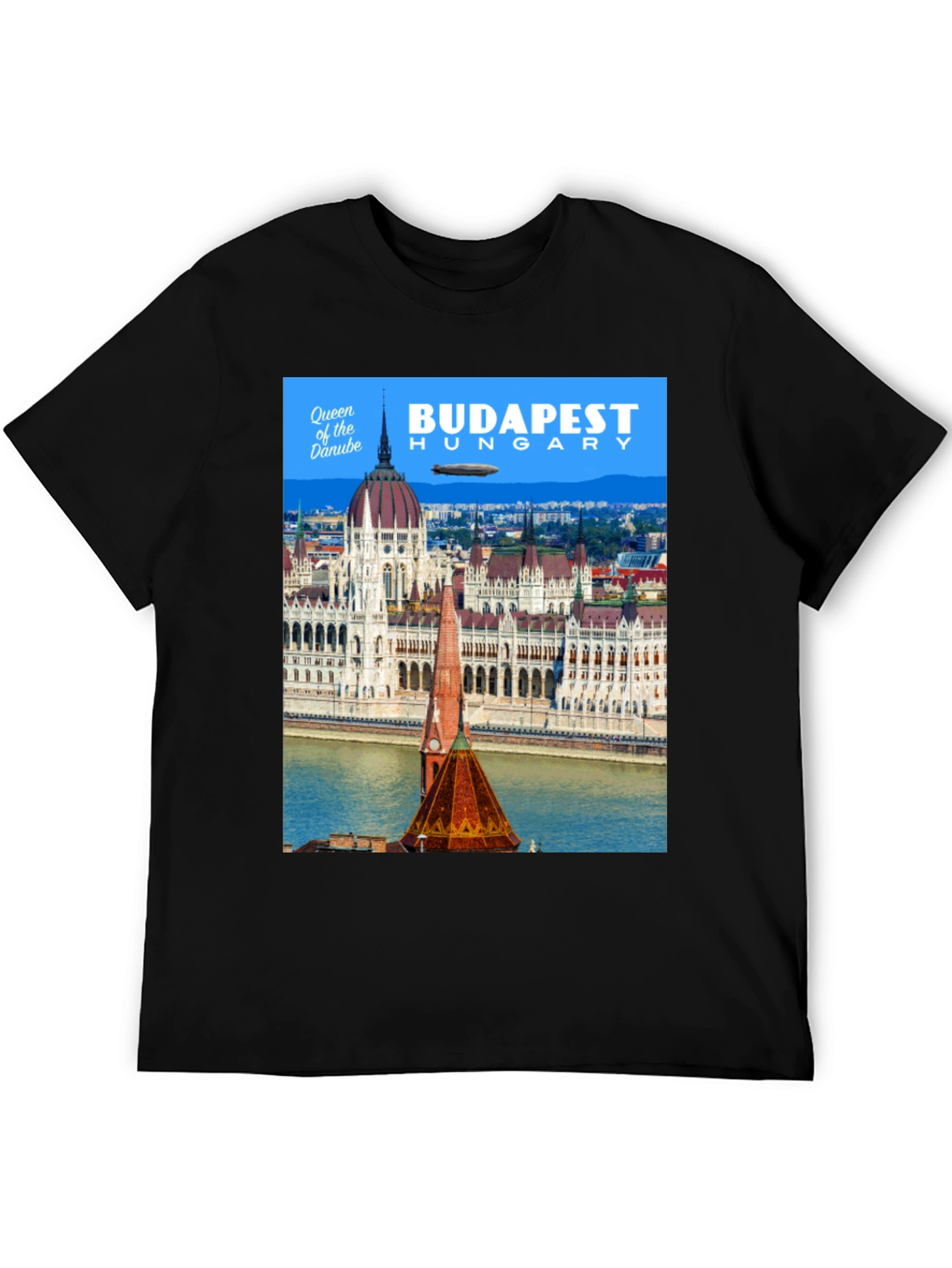 Budapest Hungary T-Shirt Queen of the Danube Souvenir