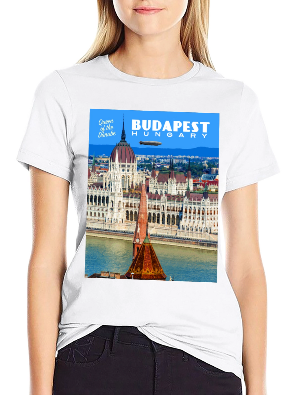 Budapest Hungary T-Shirt Queen of the Danube Souvenir