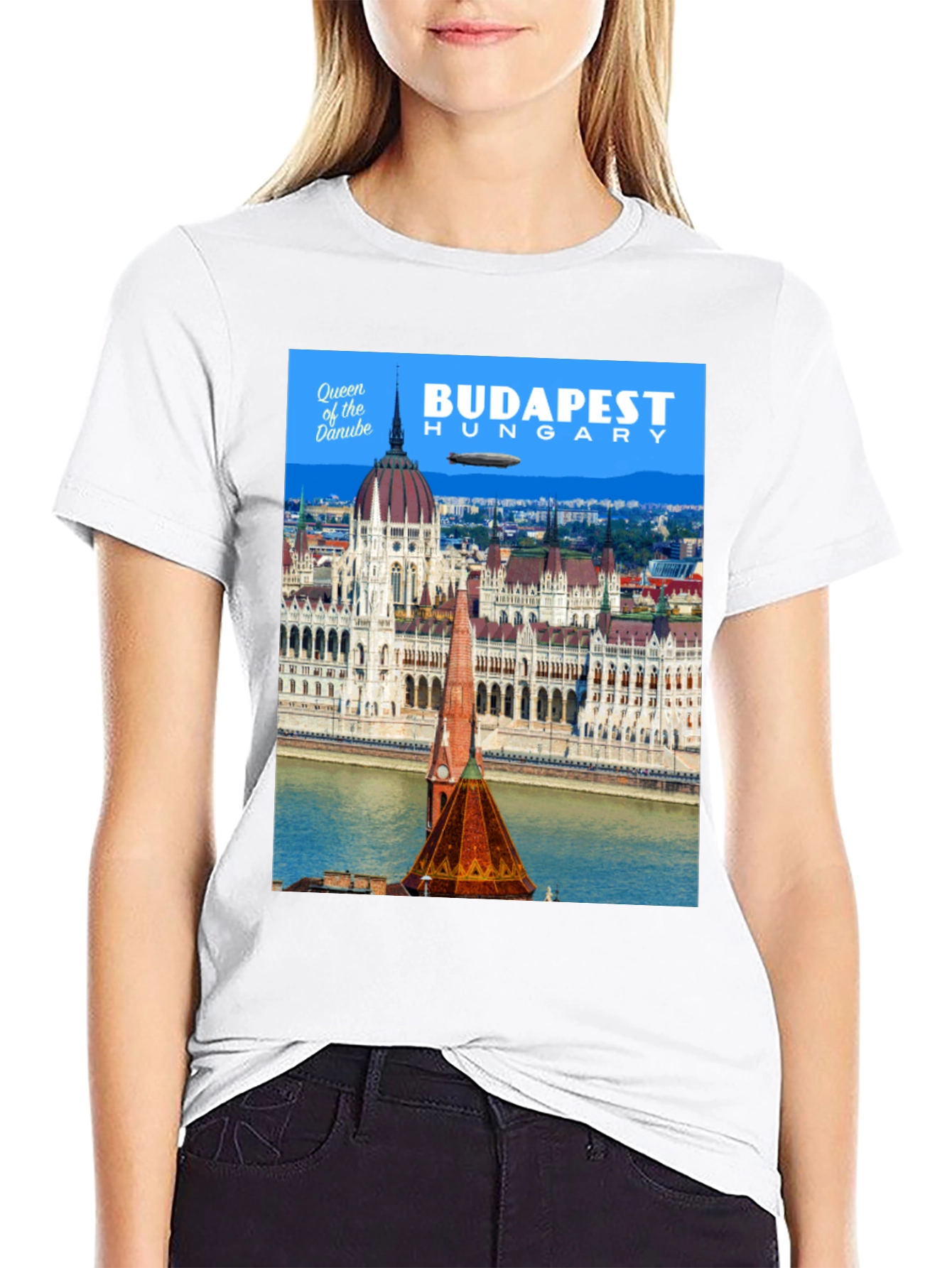 Budapest Hungary T-Shirt Queen of the Danube Souvenir