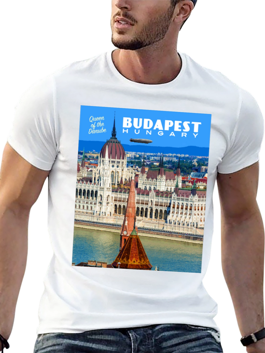 Budapest Hungary T-Shirt Queen of the Danube Souvenir