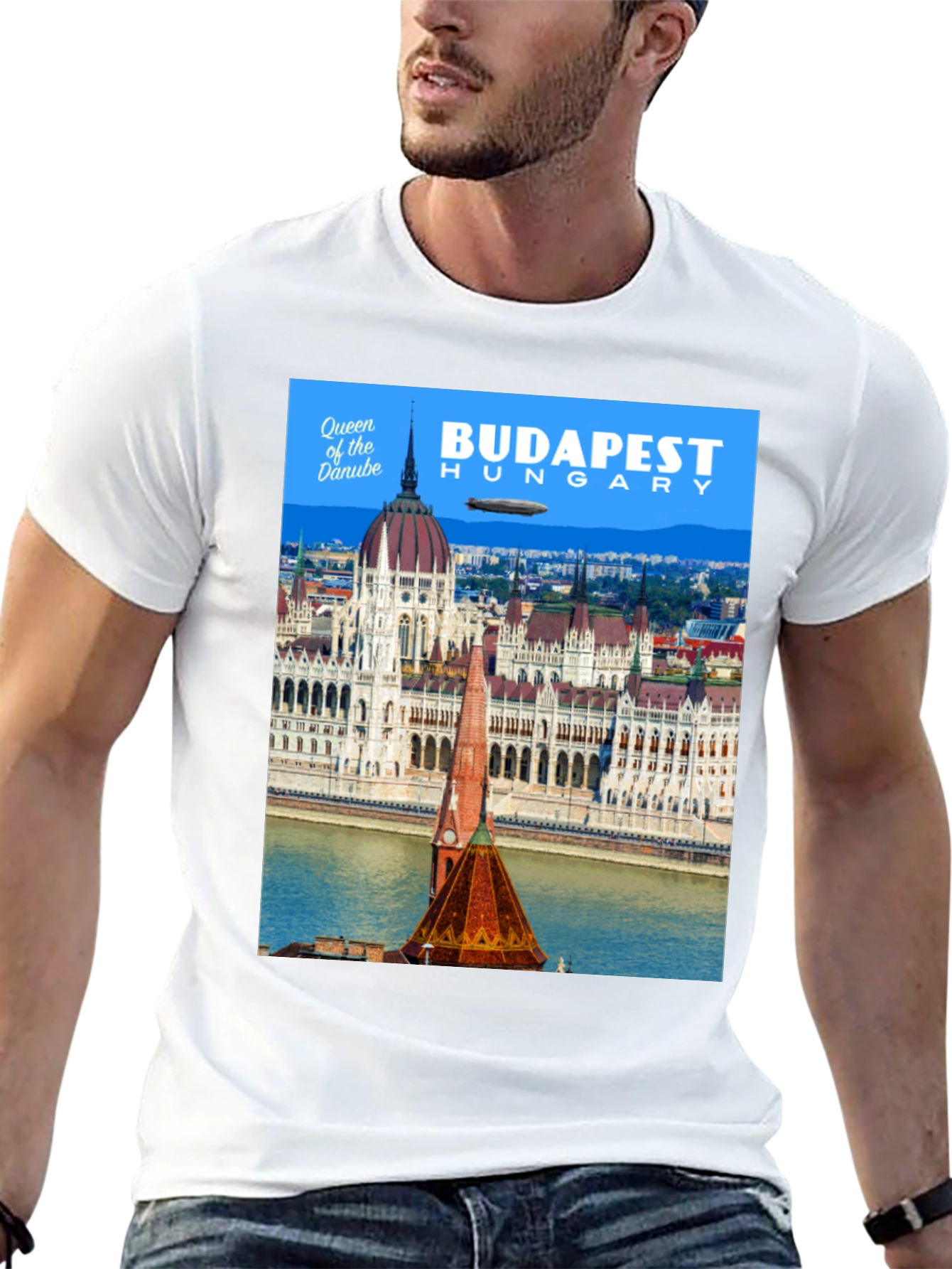 Budapest Hungary T-Shirt Queen of the Danube Souvenir