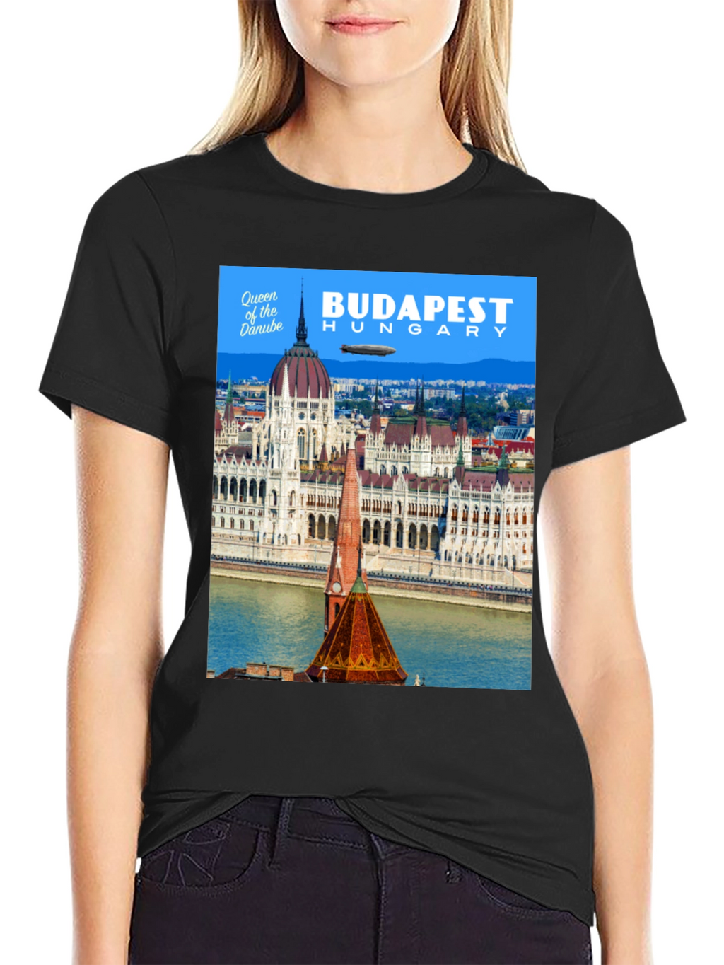 Budapest Hungary T-Shirt Queen of the Danube Souvenir