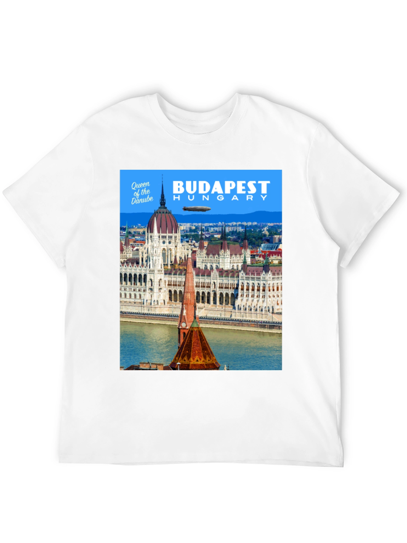 Budapest Hungary T-Shirt Queen of the Danube Souvenir