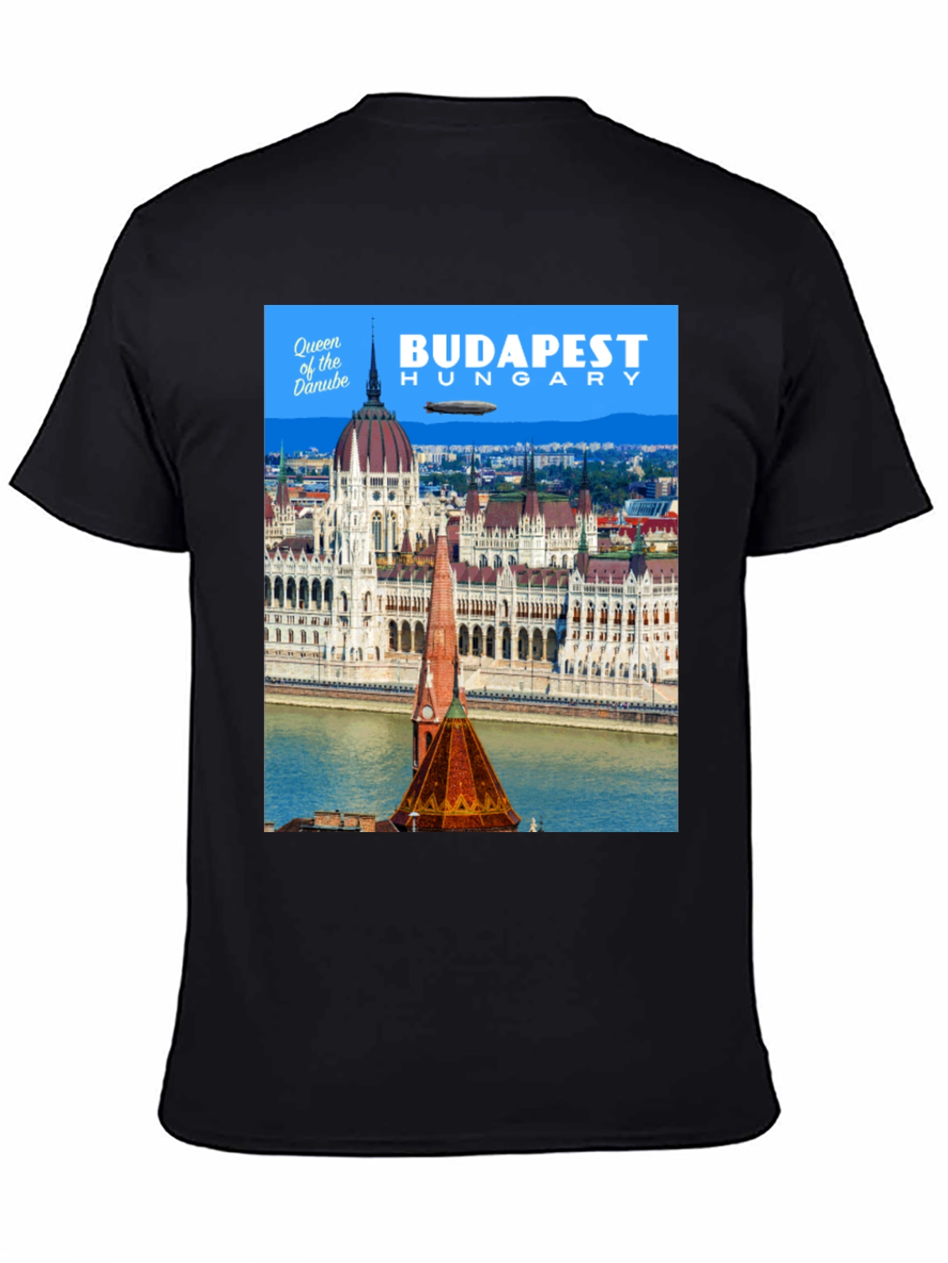 Budapest Hungary T-Shirt Queen of the Danube Souvenir