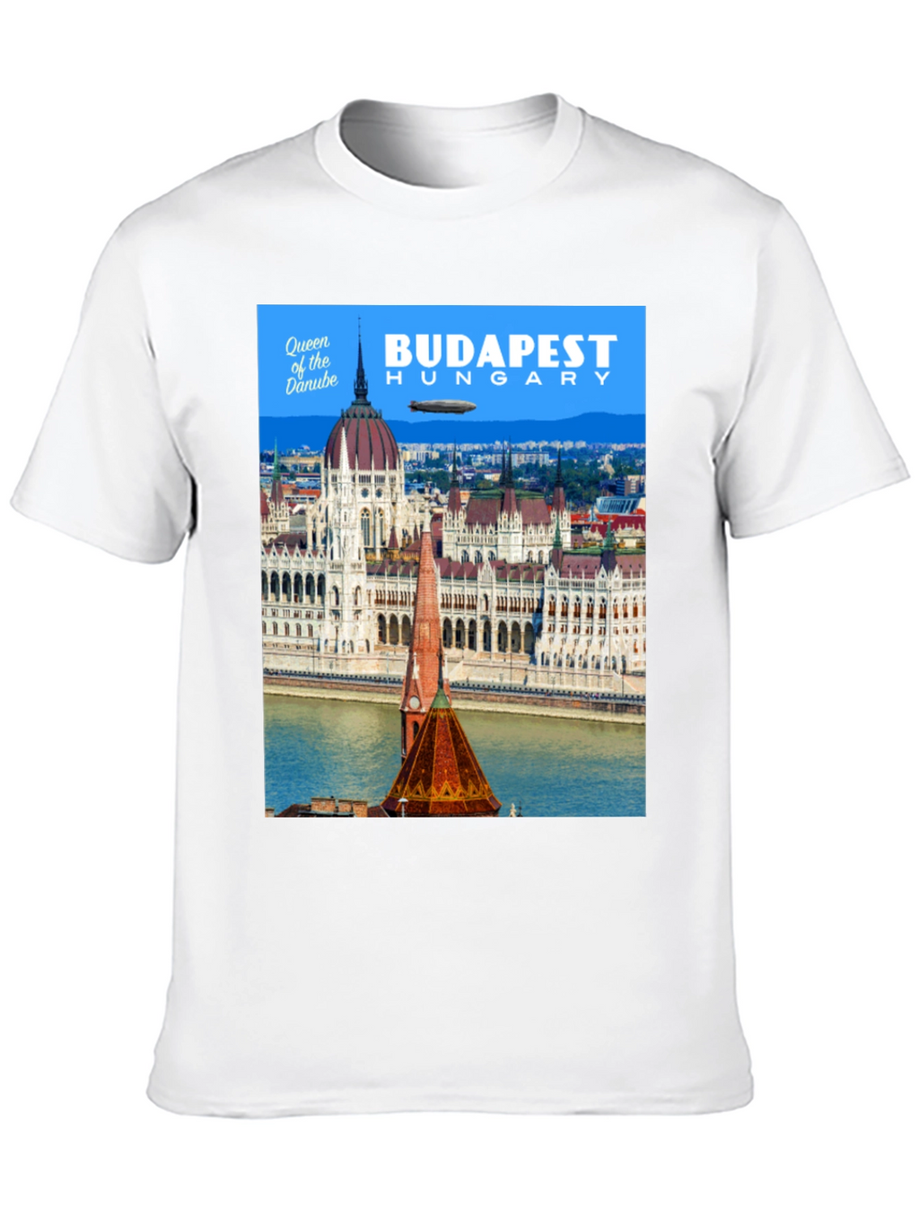Budapest Hungary T-Shirt Queen of the Danube Souvenir