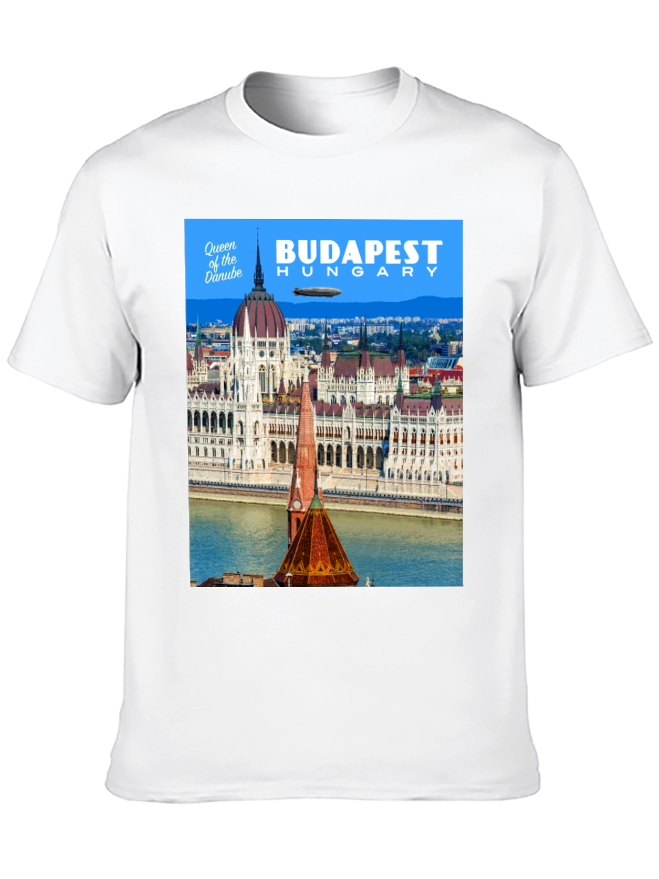 Budapest Hungary T-Shirt Queen of the Danube Souvenir