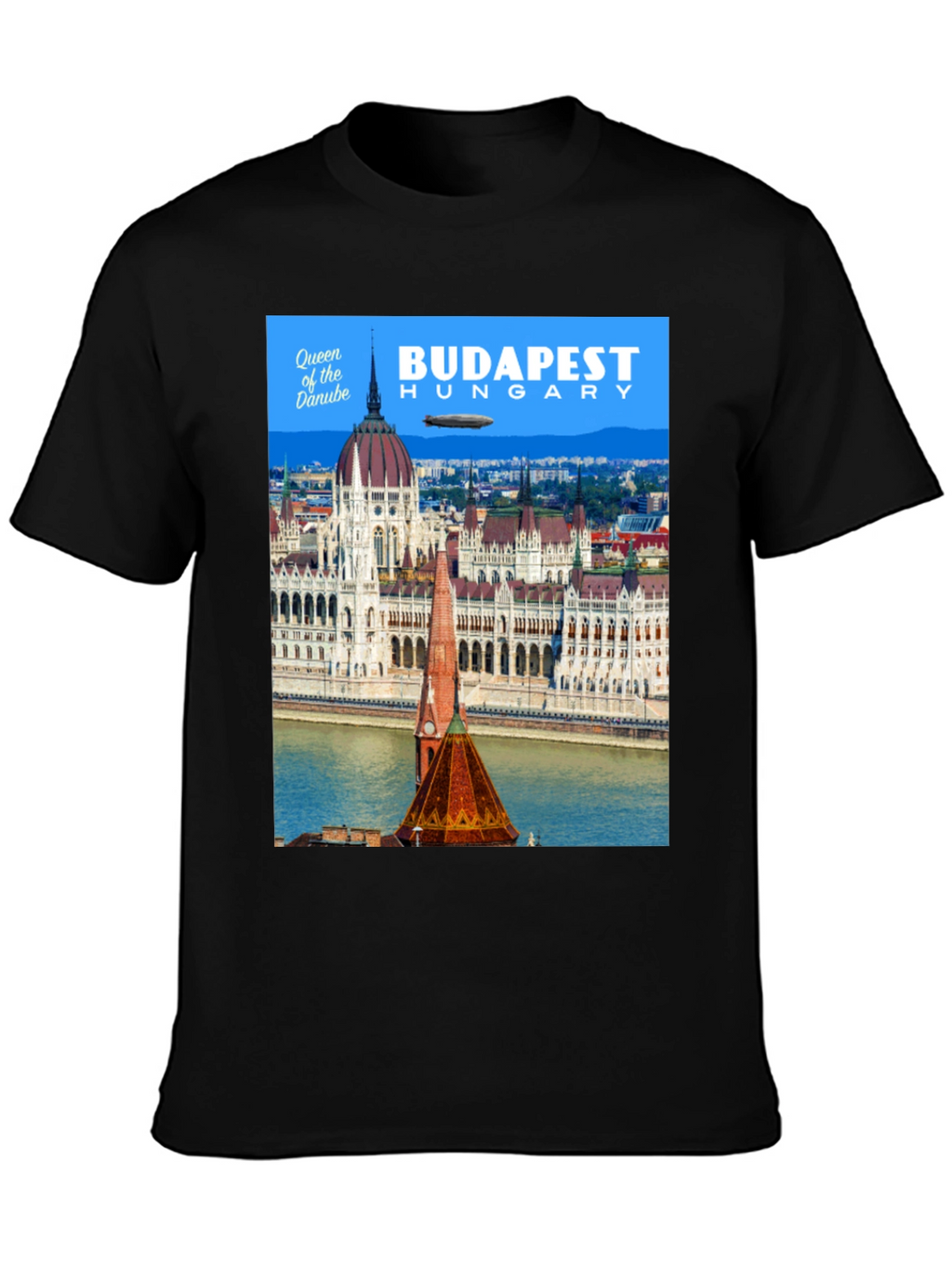 Budapest Hungary T-Shirt Queen of the Danube Souvenir