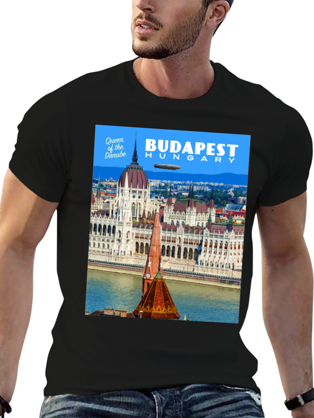 Budapest Hungary T-Shirt Queen of the Danube Souvenir