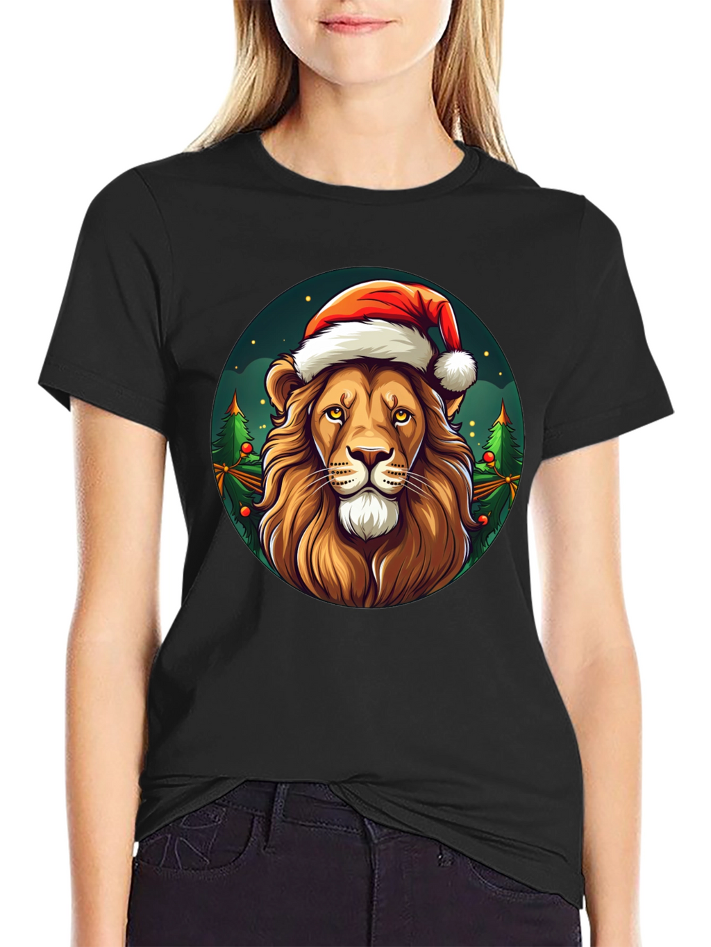 Lion Christmas T-Shirt