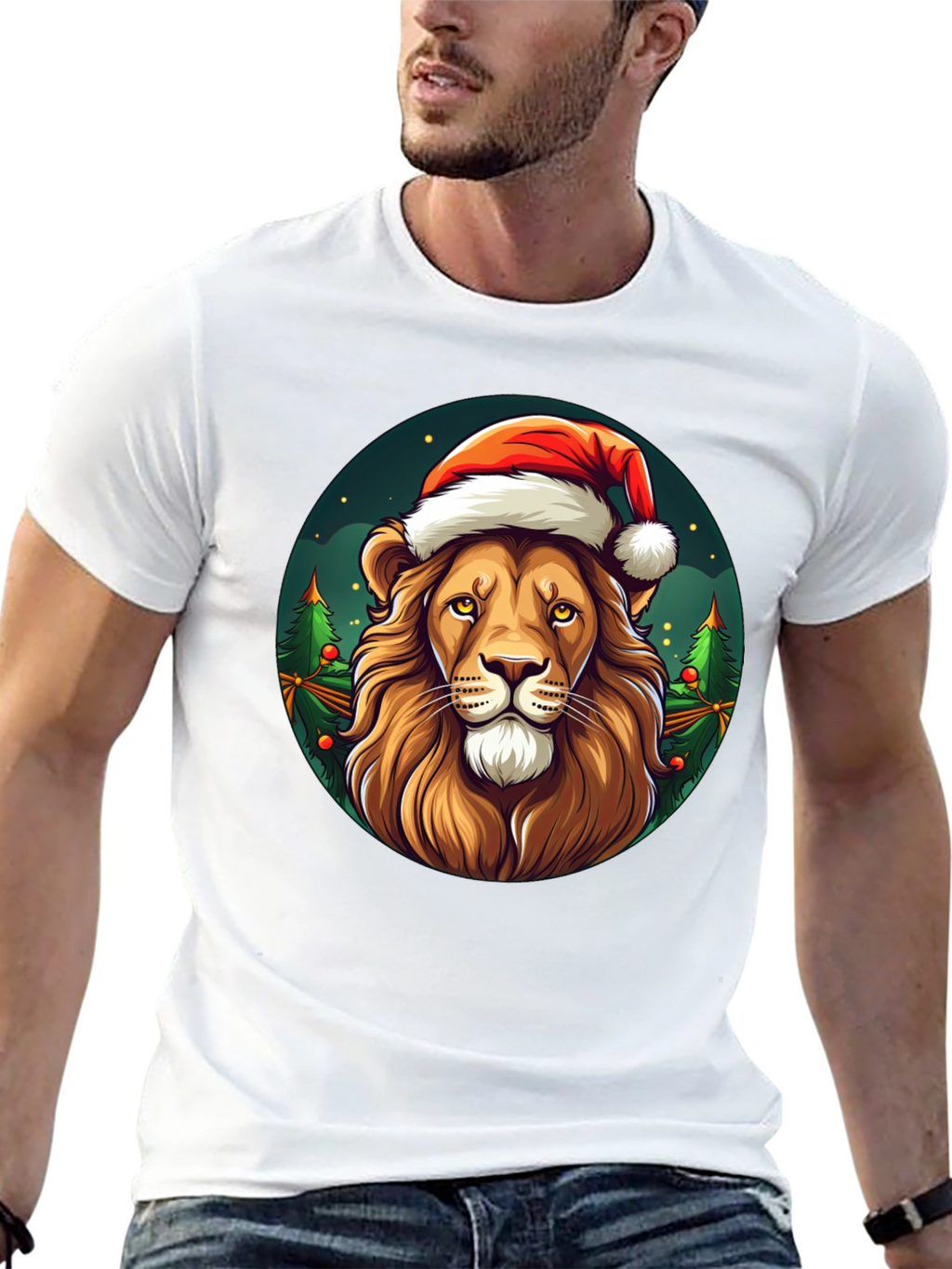 Lion Christmas T-Shirt