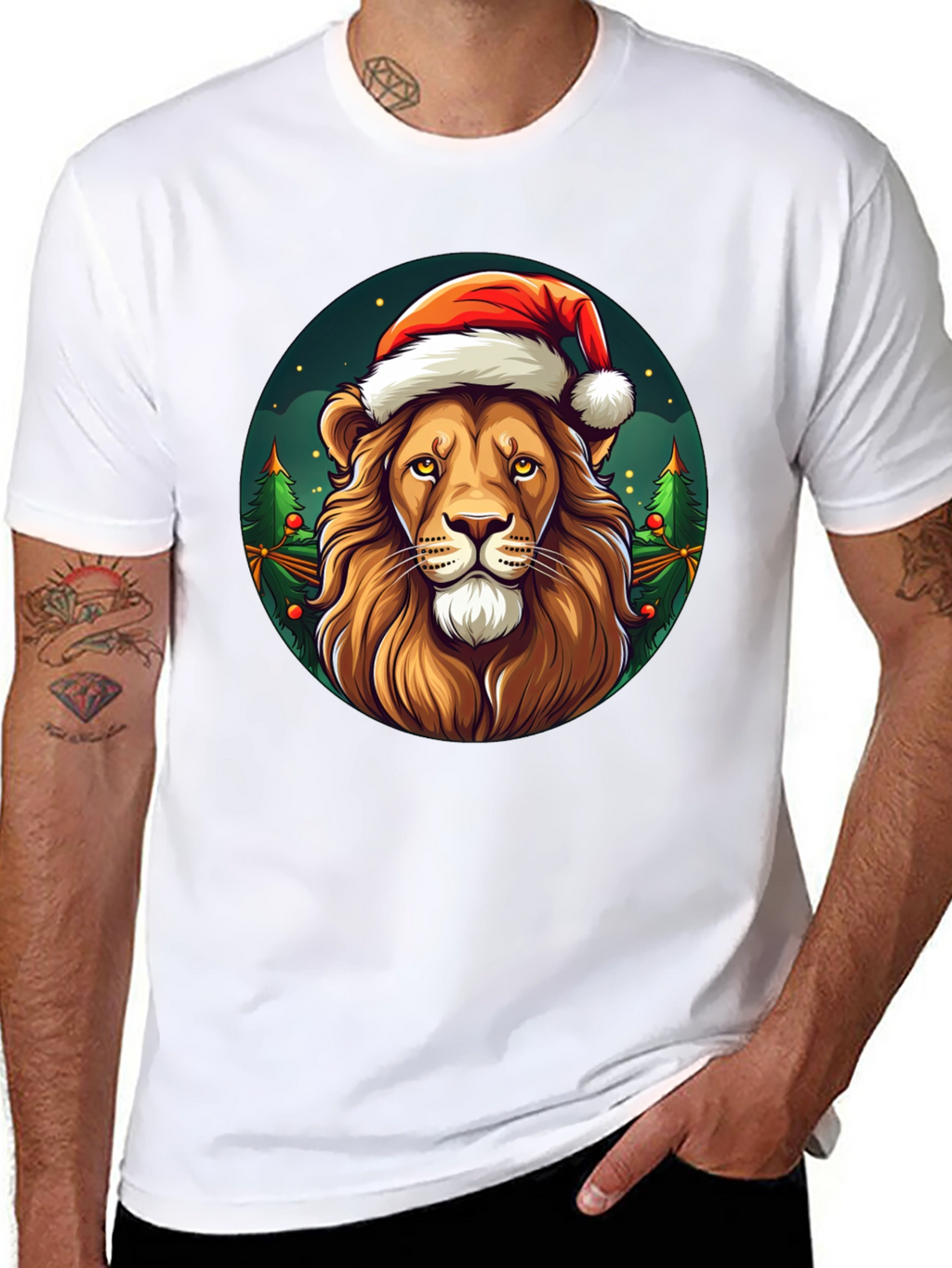Lion Christmas T-Shirt