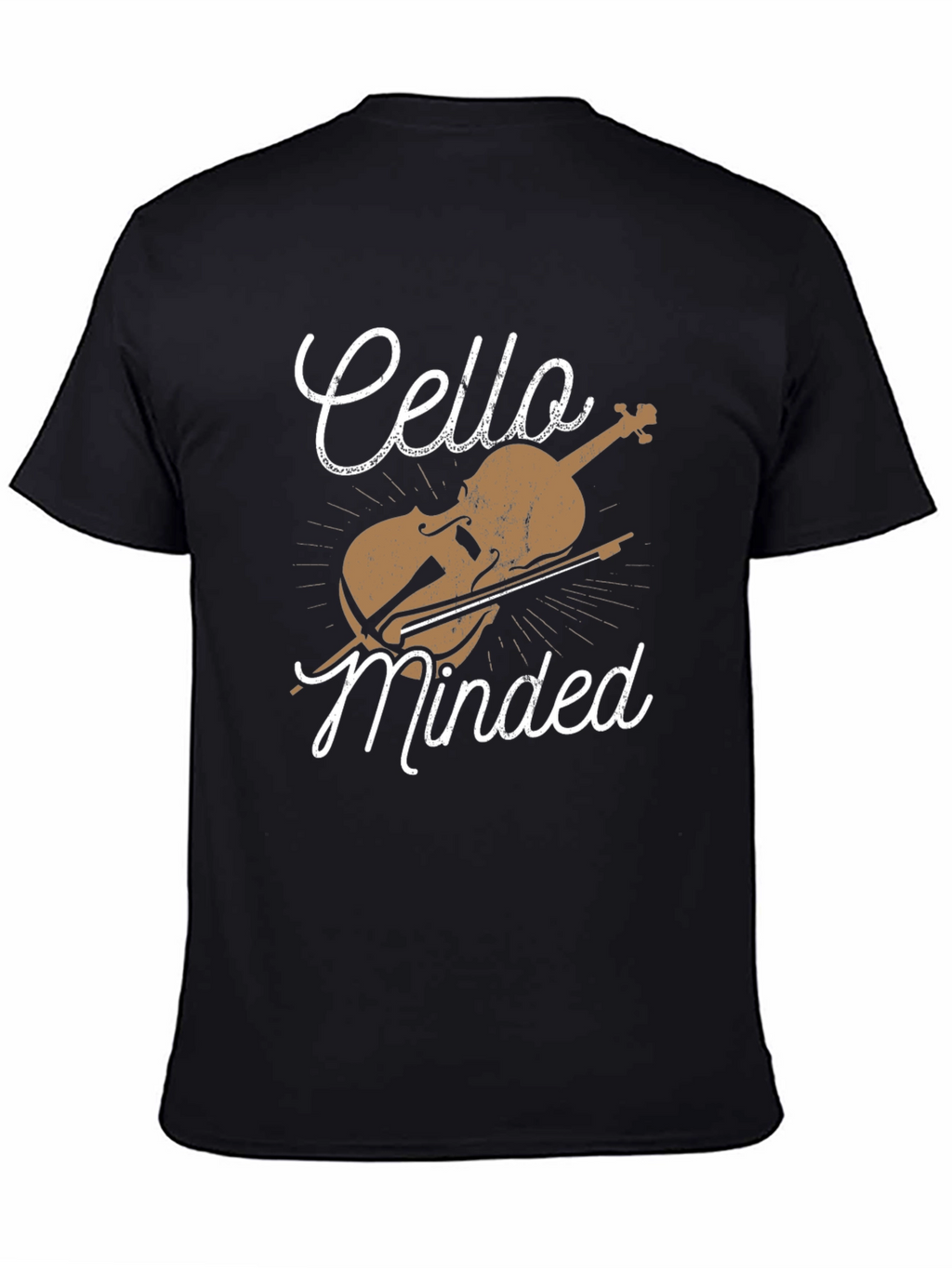 Cello Minded Graphic Tee - Musician T-Shirt