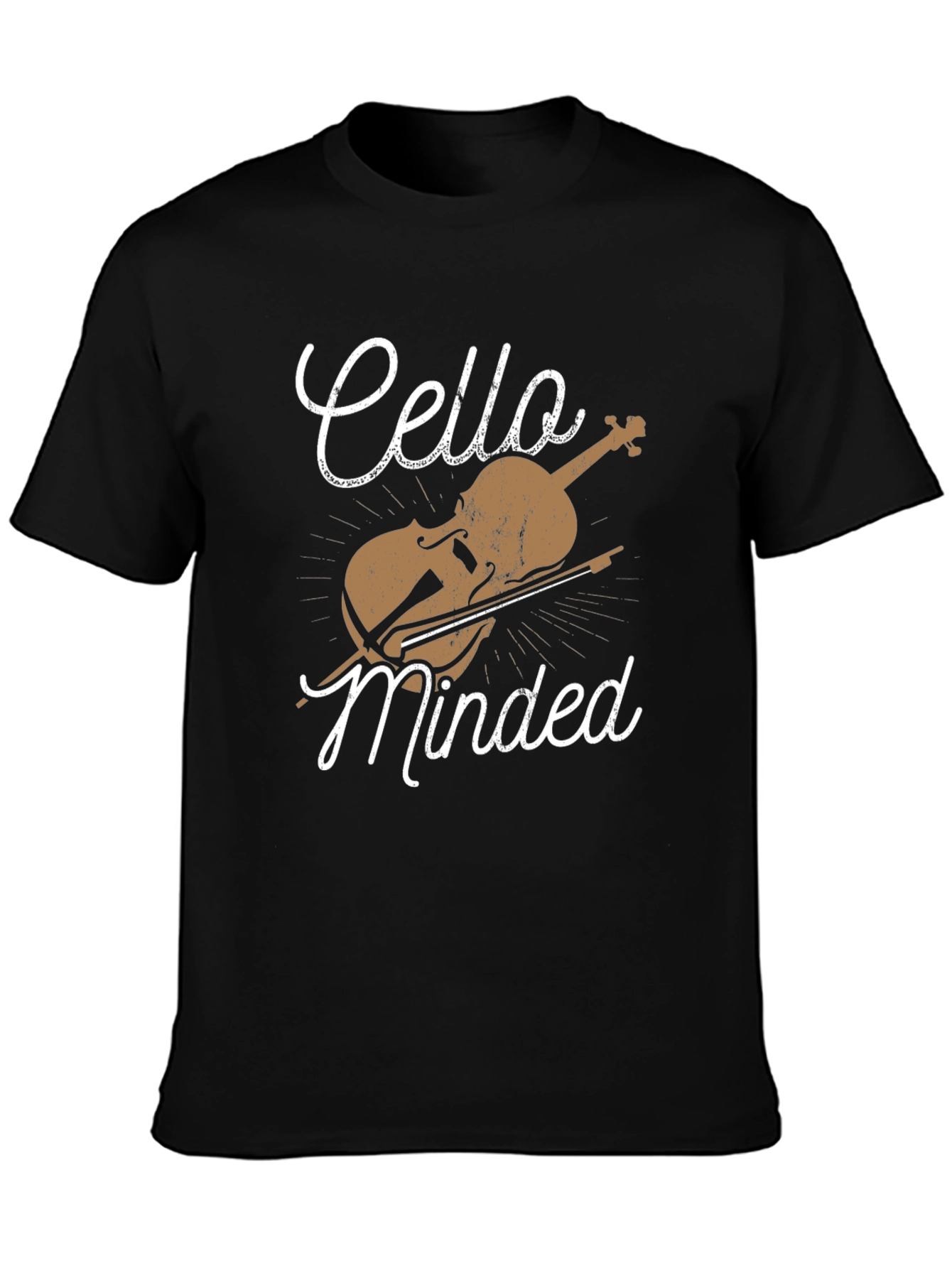 Cello Minded Graphic Tee - Musician T-Shirt