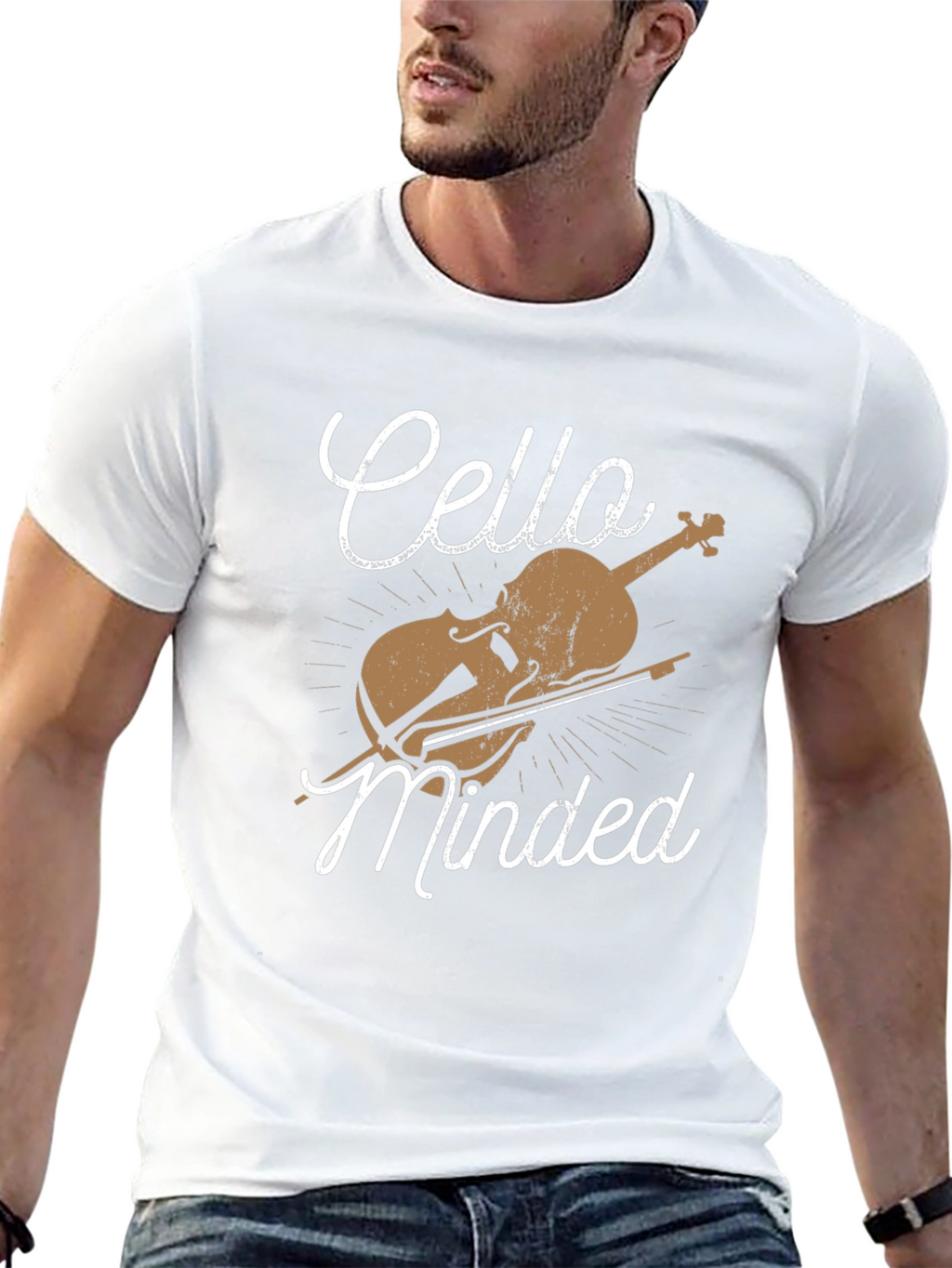 Cello Minded Graphic Tee - Musician T-Shirt