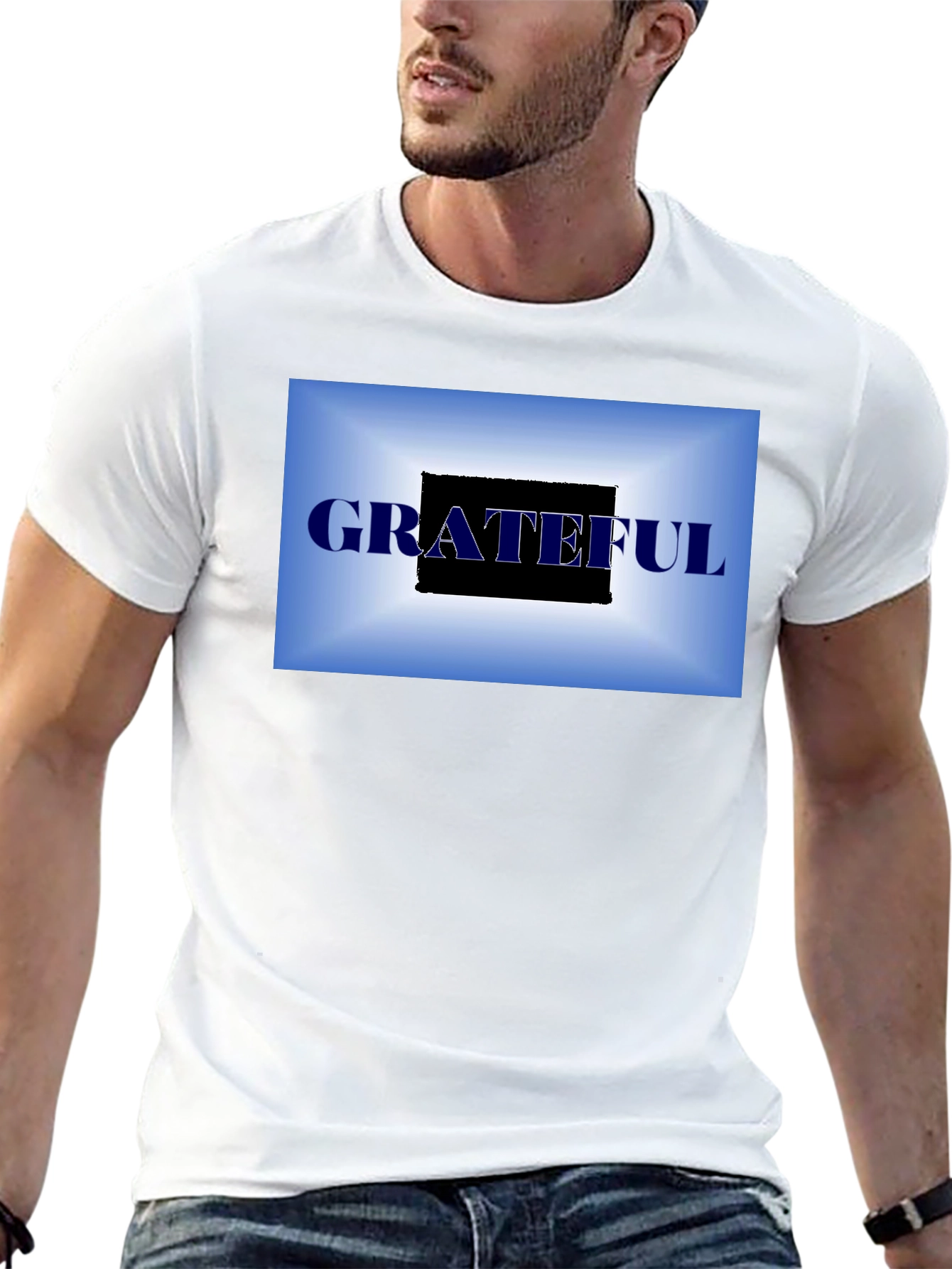 Grateful Graphic T-Shirt - Black