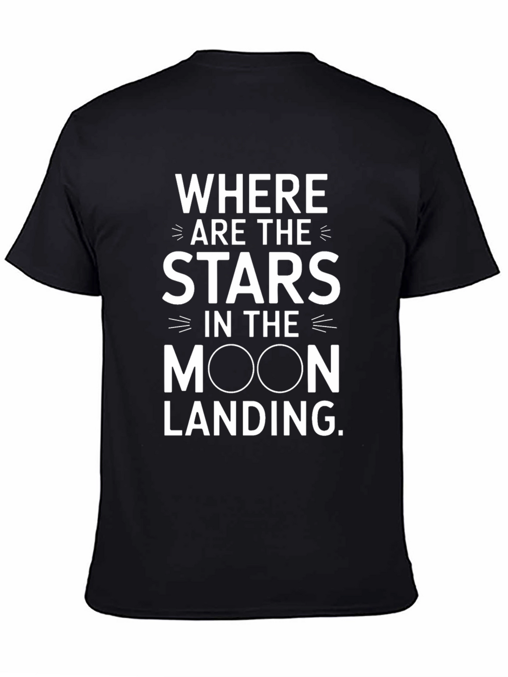 Moon Landing Stars Conspiracy T-Shirt