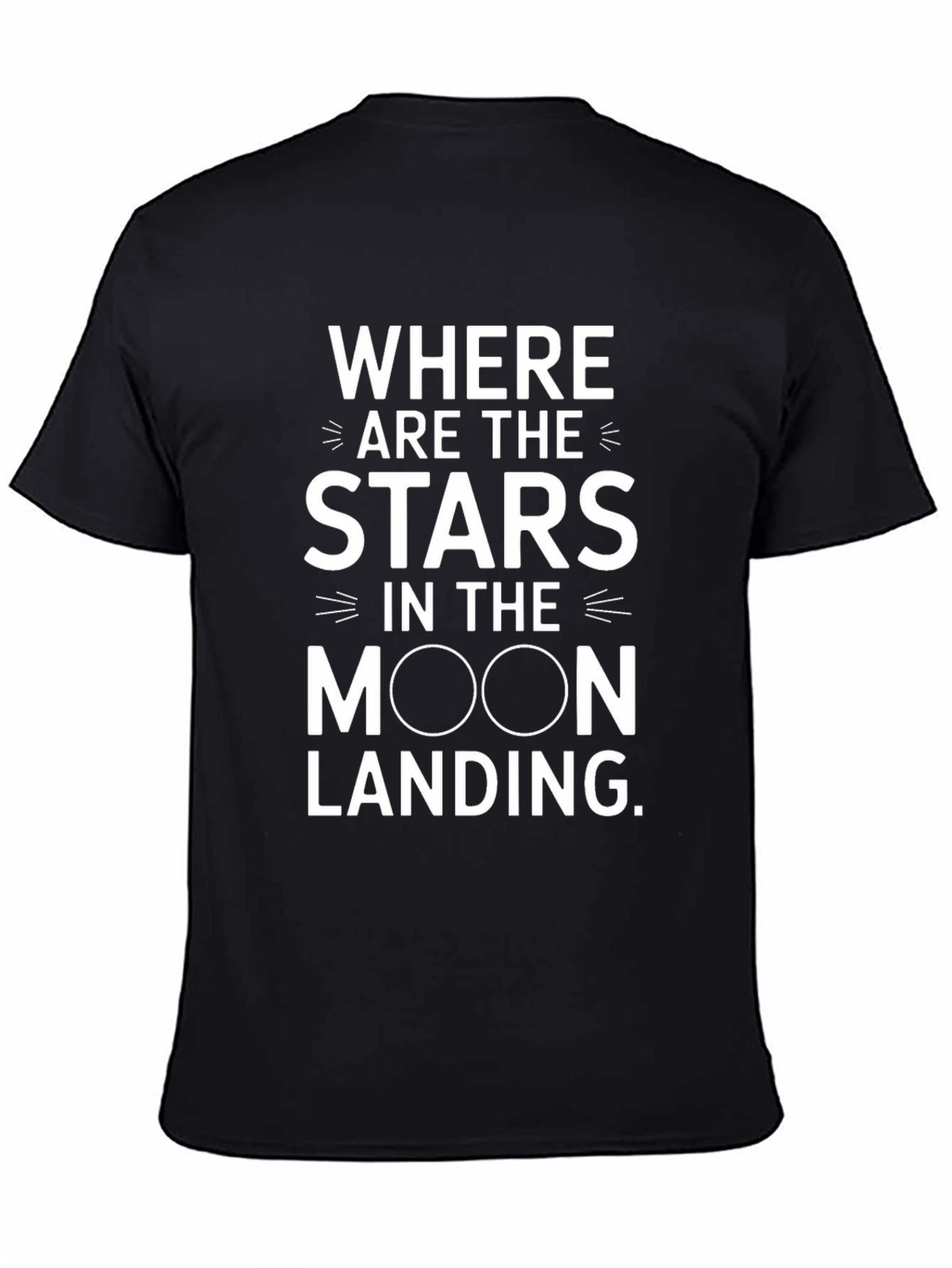 Moon Landing Stars Conspiracy T-Shirt