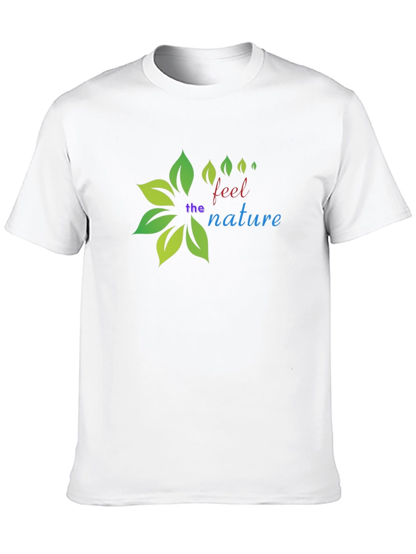 Nature Inspired Black T-Shirt