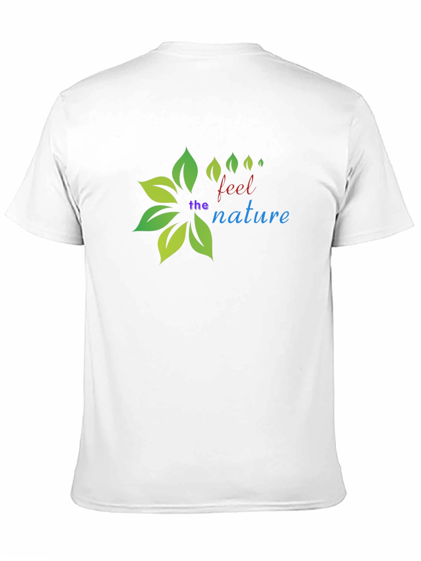 Nature Inspired Black T-Shirt