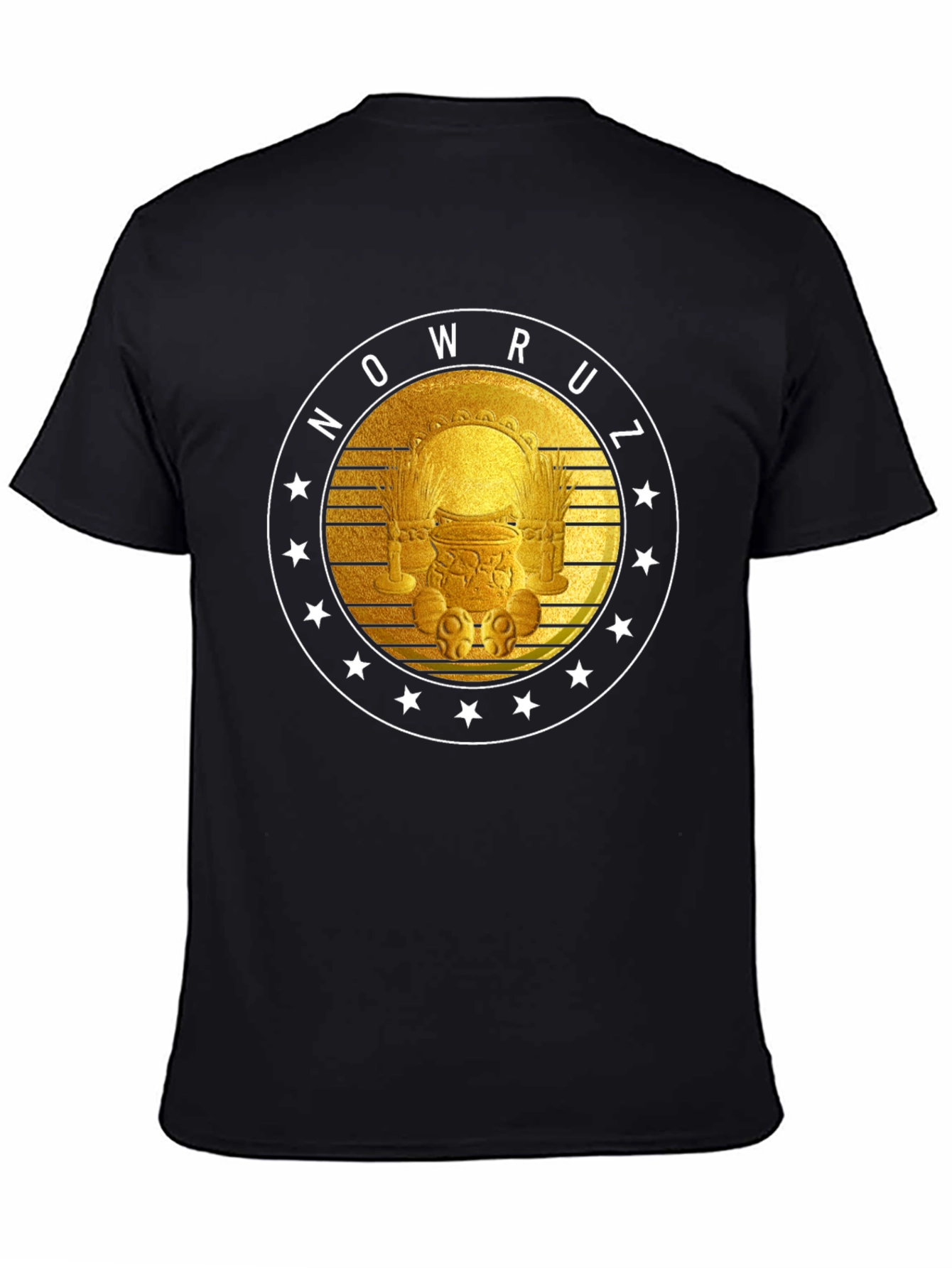 Nowruz T-Shirt - Golden Persian New Year Design