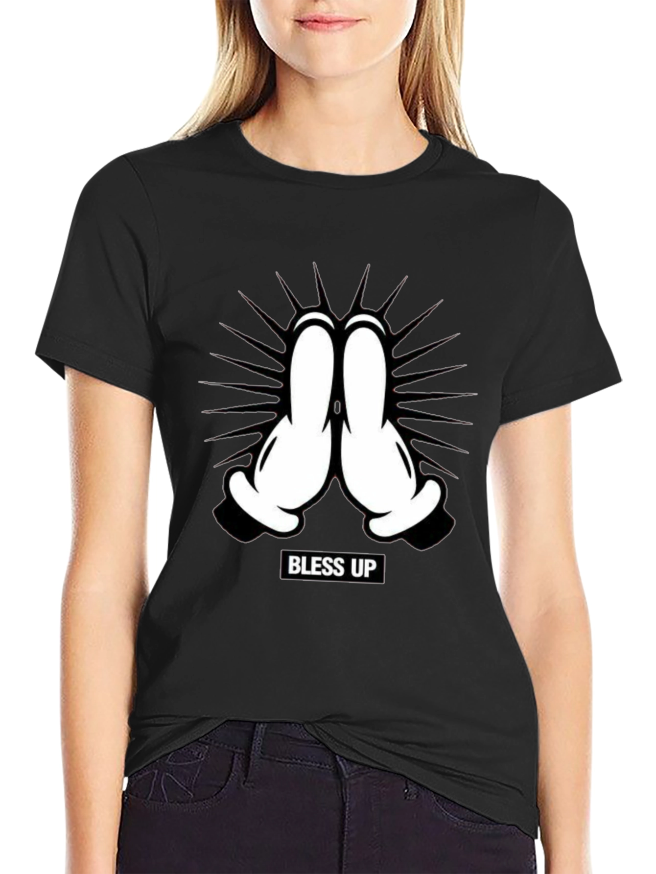 Bless Up Graphic T-Shirt
