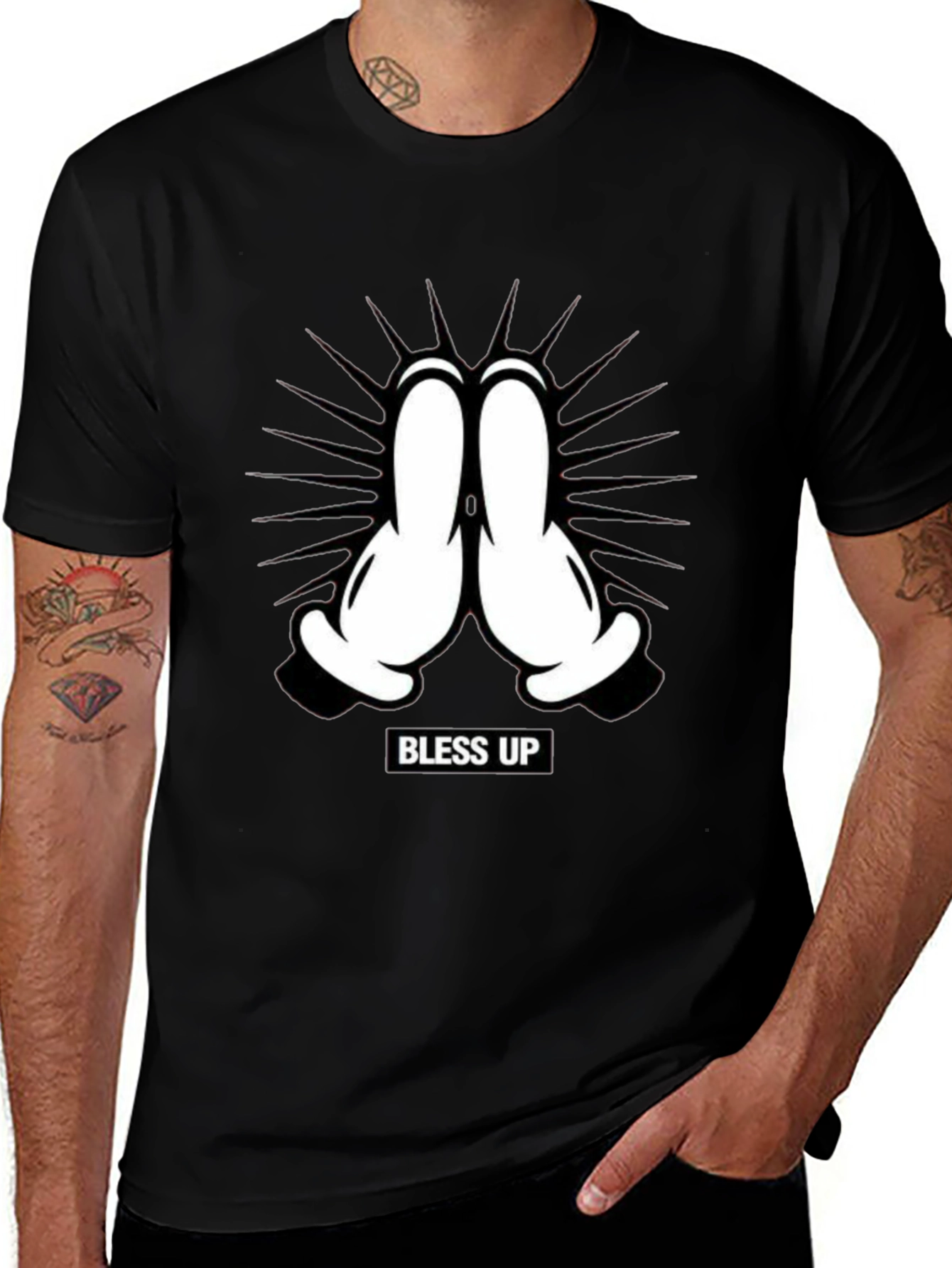 Bless Up Graphic T-Shirt
