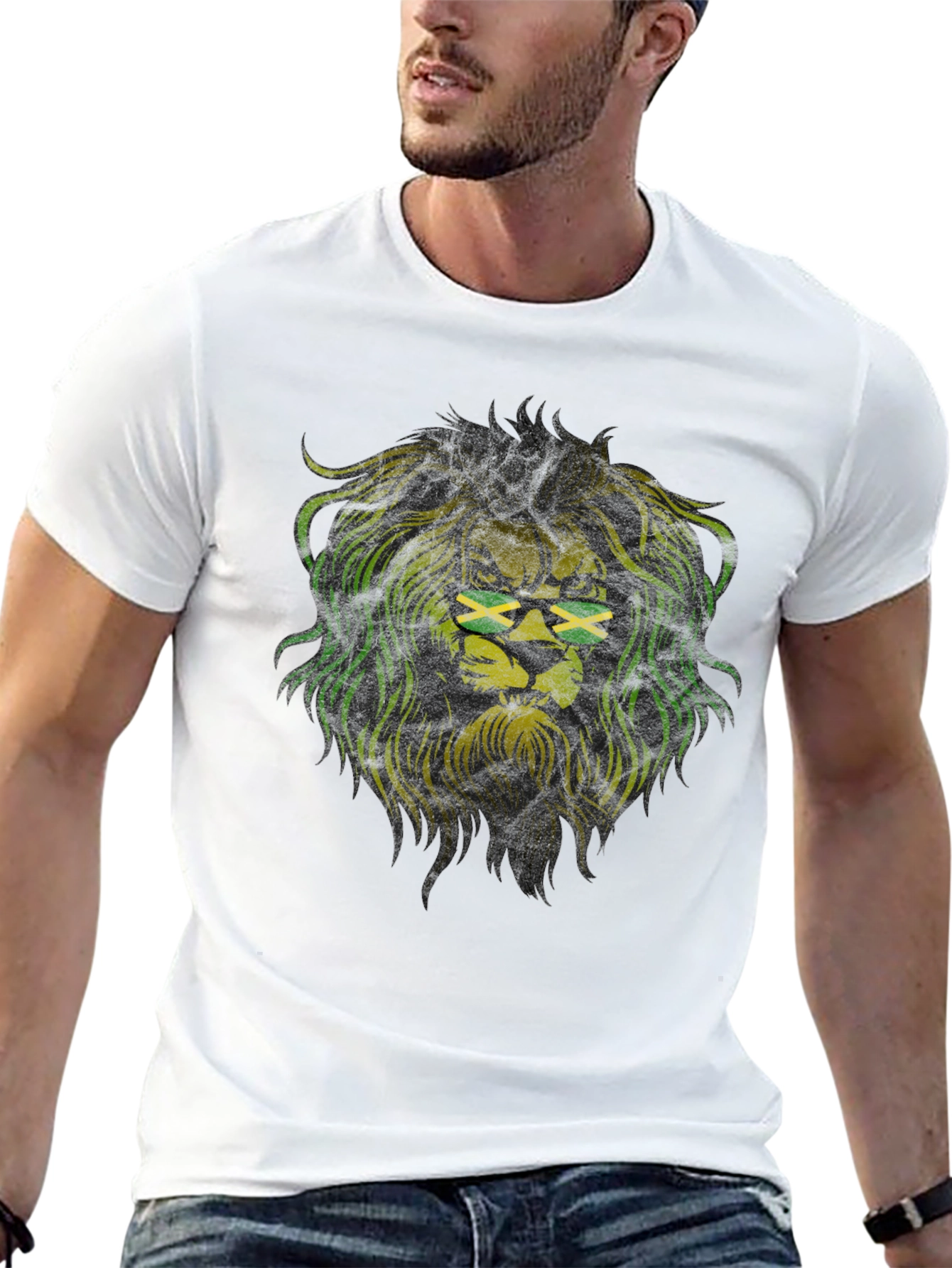 Jamaican Lion Graphic Tee