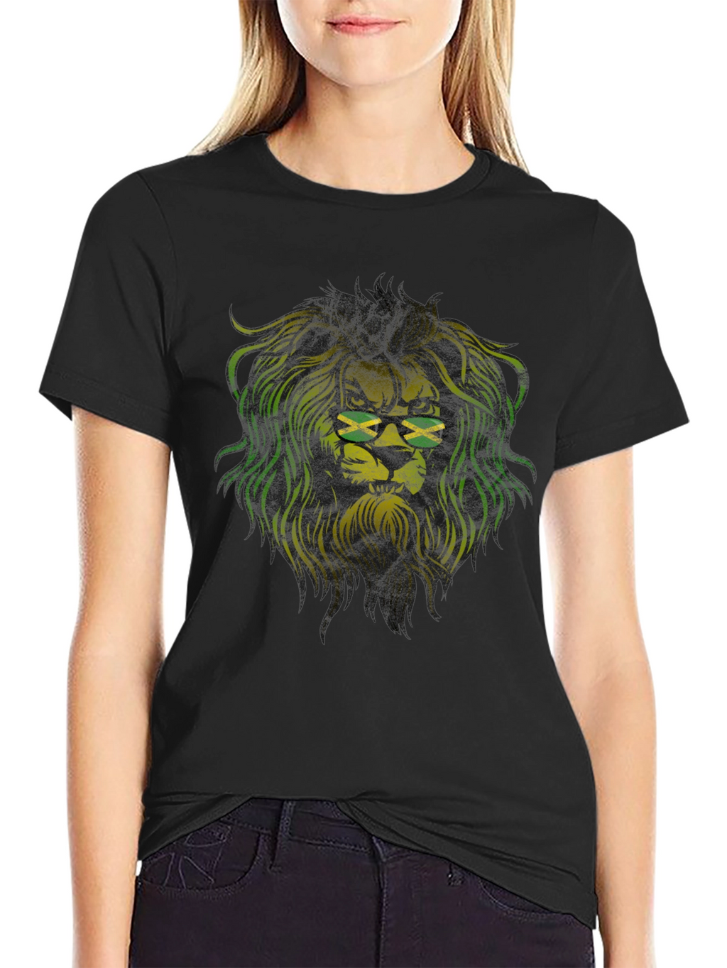 Jamaican Lion Graphic Tee