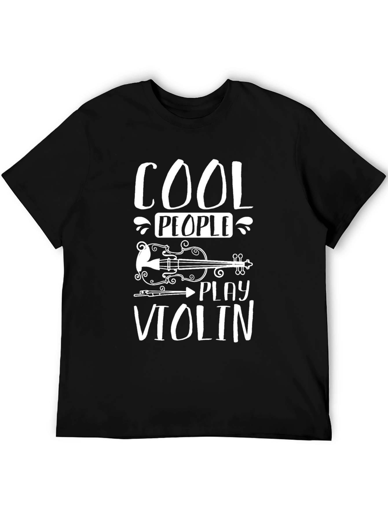 Cool People Play Violin T-Shirt - Musician Gift