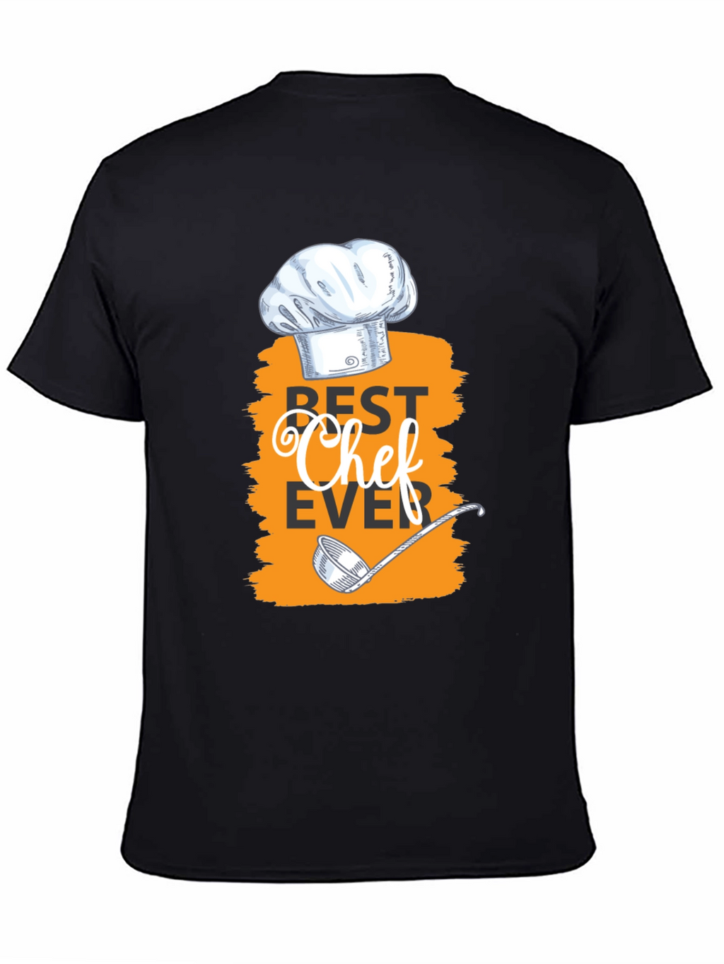 Best Chef Ever Graphic T-Shirt - Black