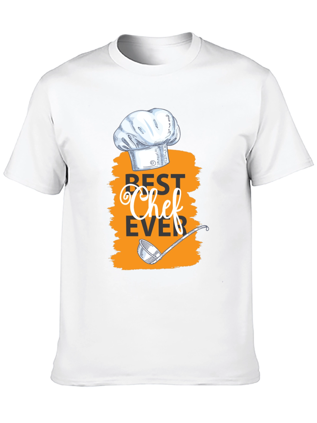 Best Chef Ever Graphic T-Shirt - Black