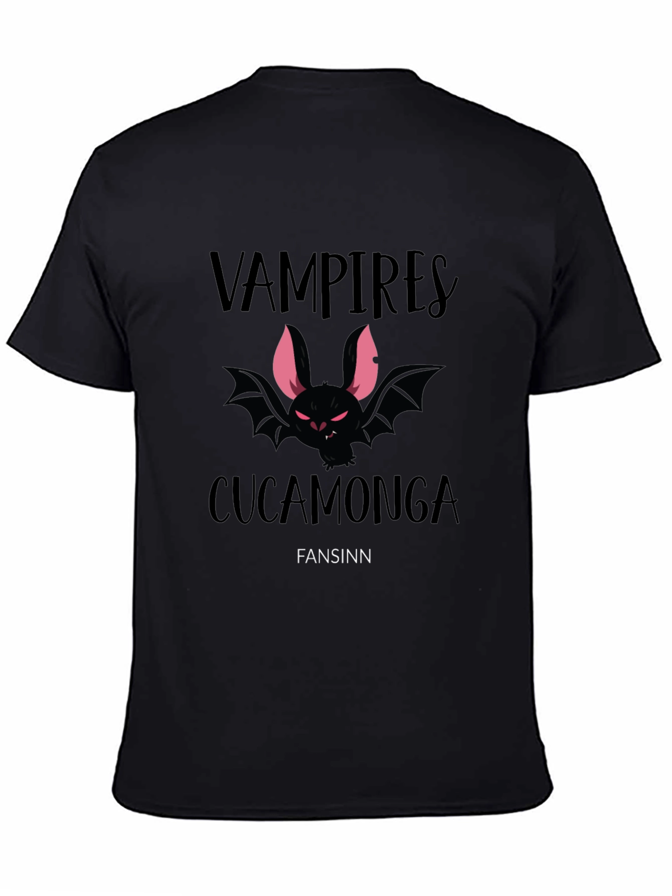 Vampires Cucamonga Fansinn Black T-Shirt