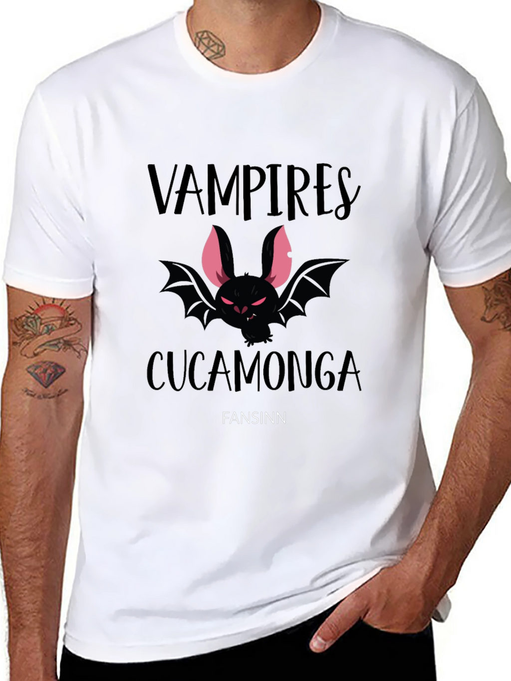 Vampires Cucamonga Fansinn Black T-Shirt