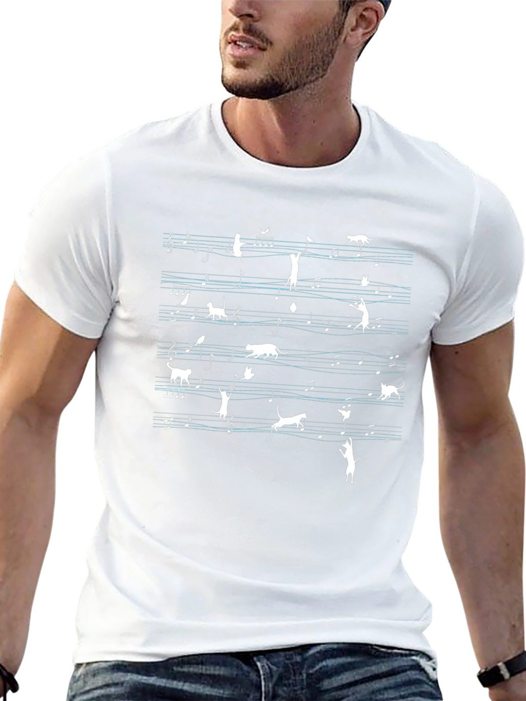 Cats and Music T-Shirt
